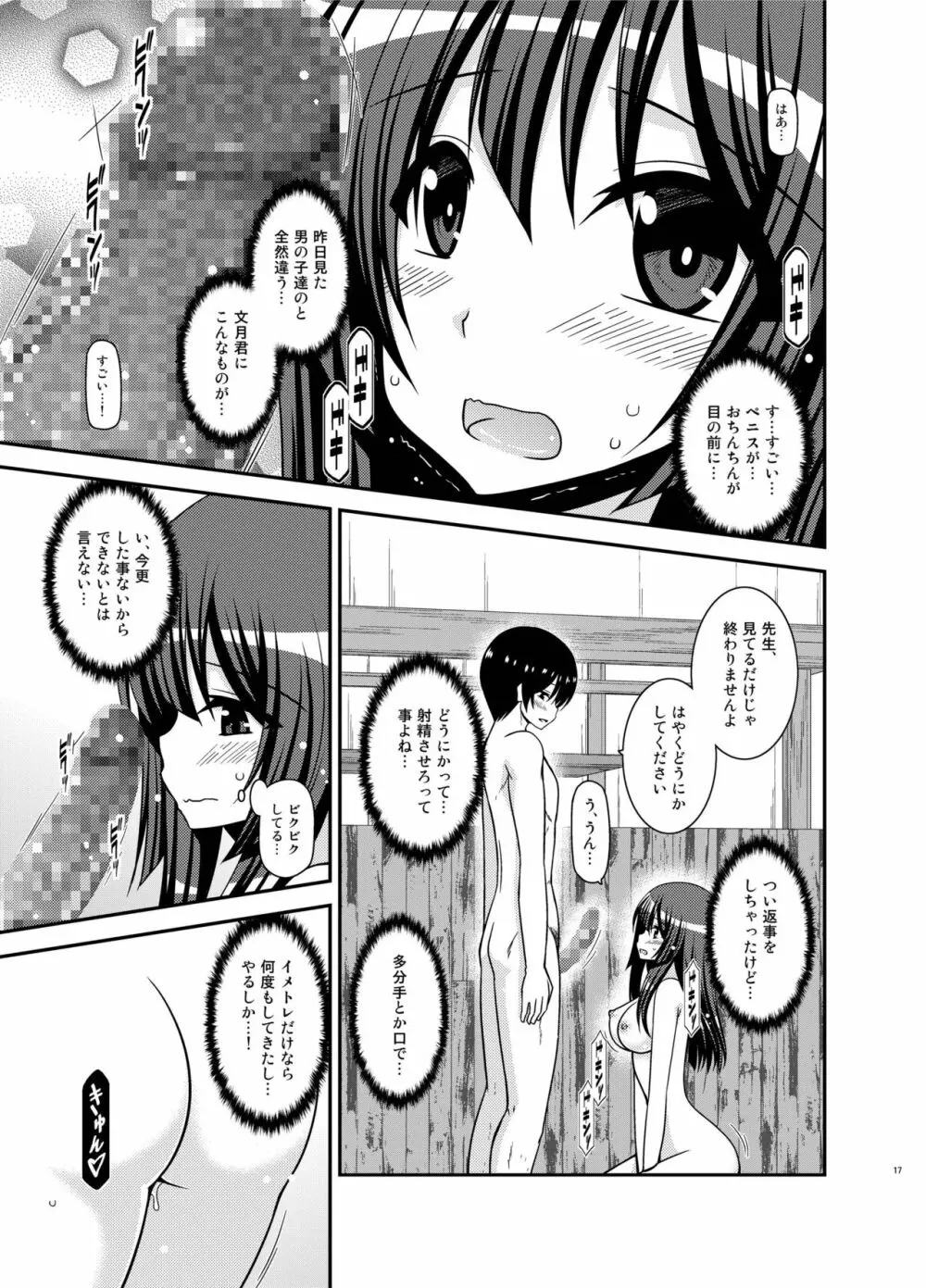 露出少女日記21冊目 - page17