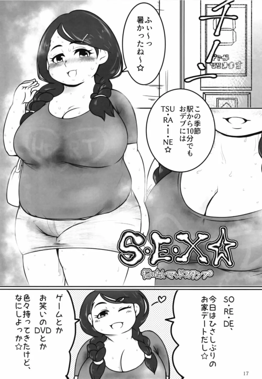 シンデレラガールズ体重3桁合同誌『MIKEPO』 - page17