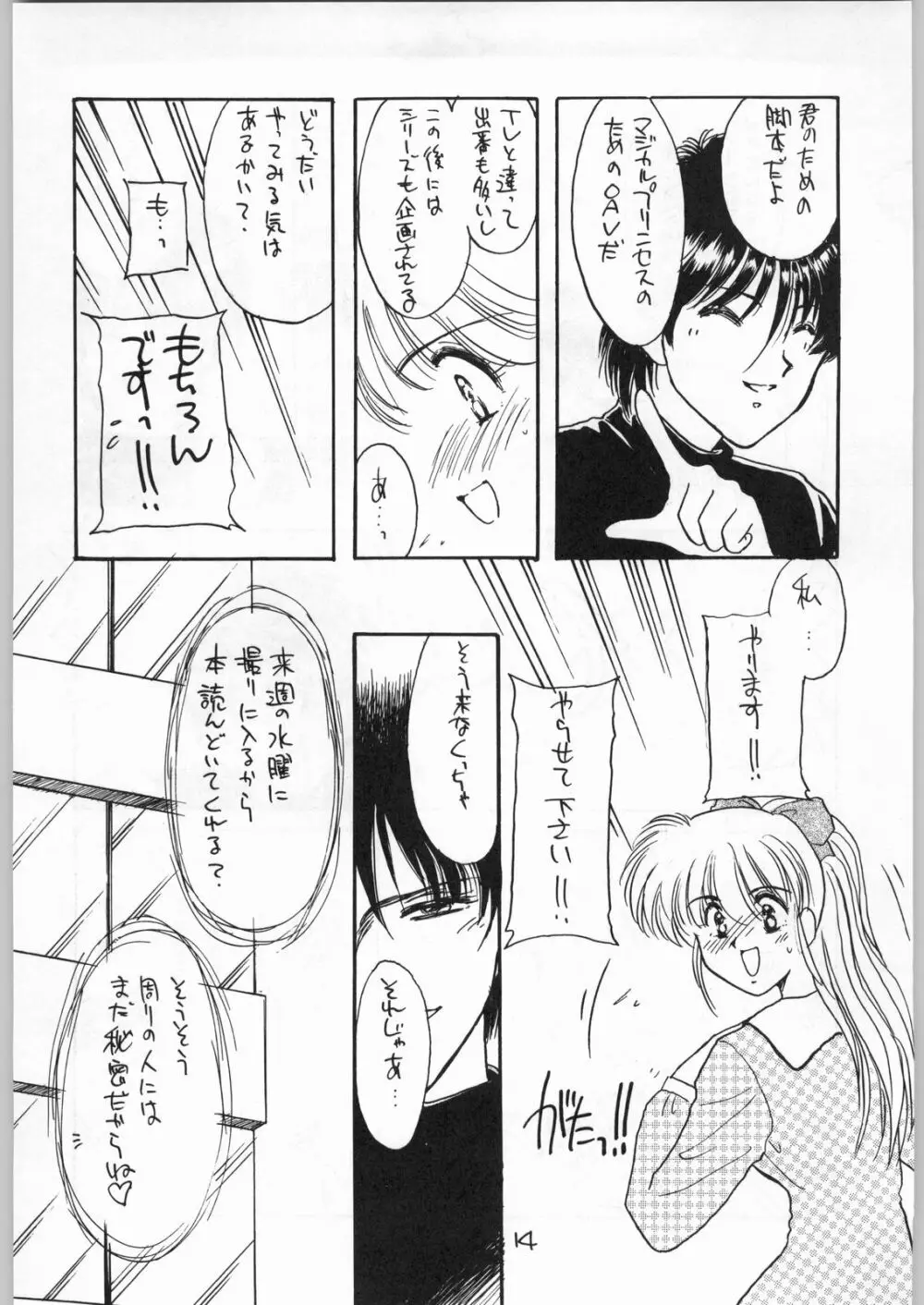 花束を抱えて君へ捧げよう - page13