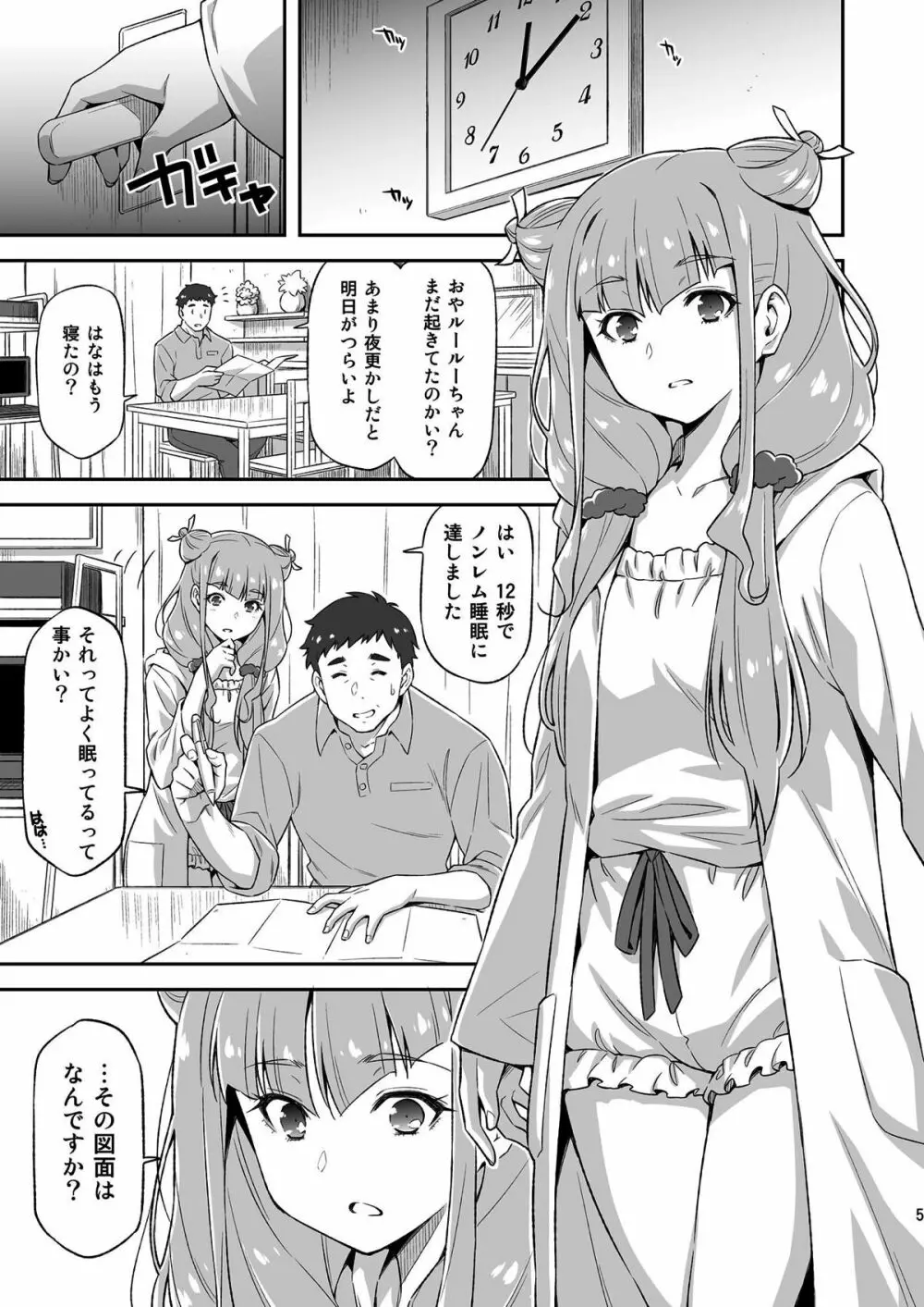 ルールーが夜中に突然迫ってきたので。 - page4