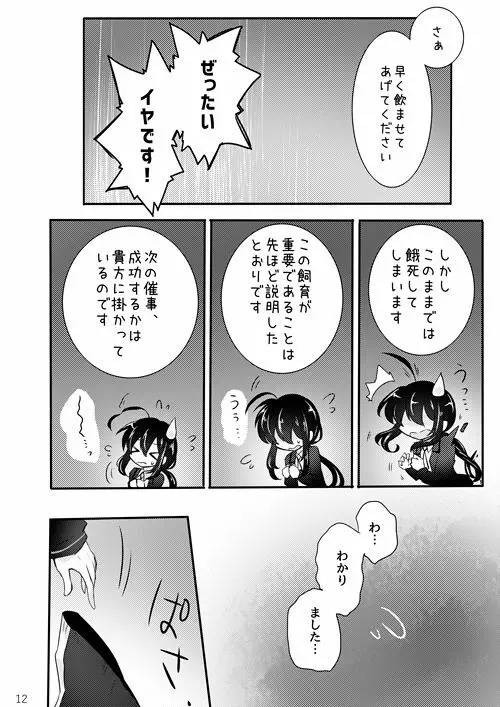 鯰尾君の触手飼育日誌 - page11