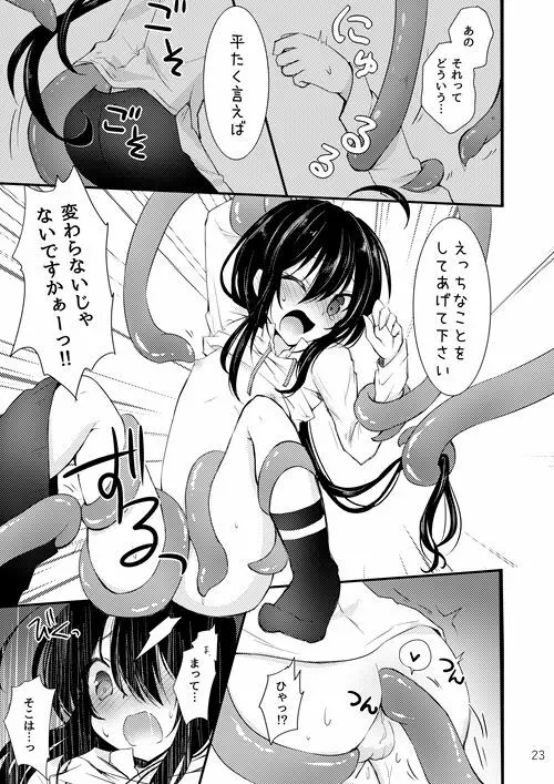 鯰尾君の触手飼育日誌 - page22