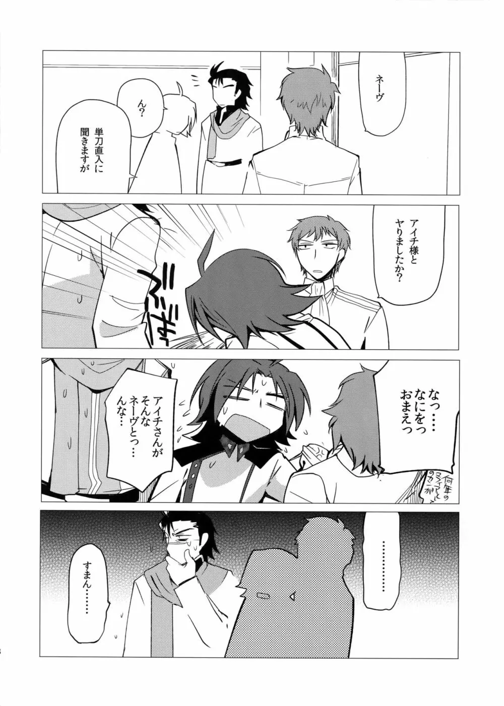 カトルナイツとアイチさま - page7