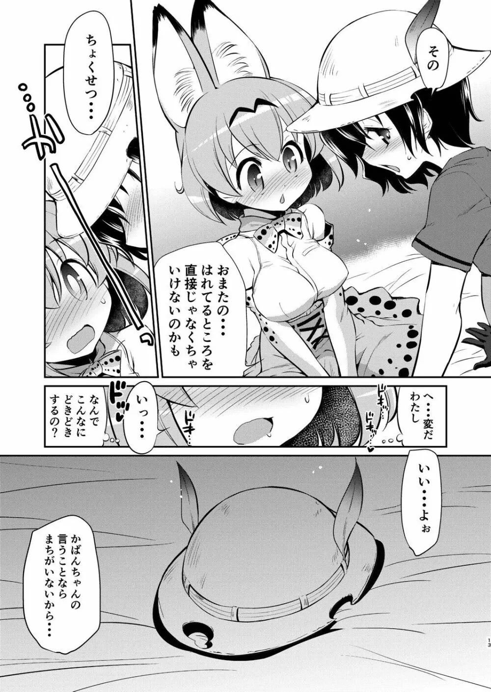 たいへん!サーバルちゃんのおまたがはれちゃった! - page12