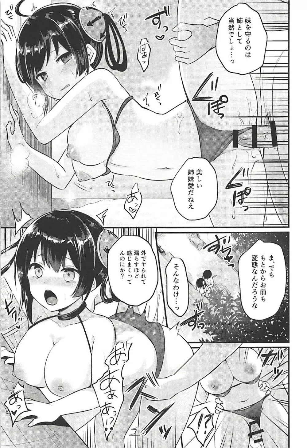 寧海姉ちゃんの身代わり日記 - page6