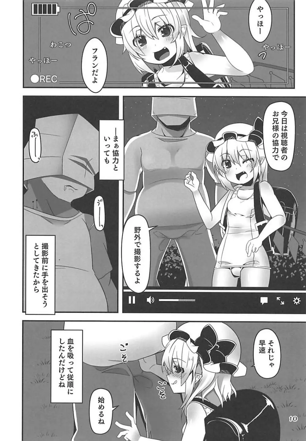 フランちゃんのロリビッチ配信 - page9