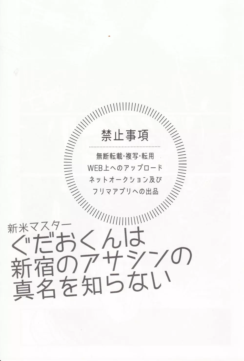 新米マスターぐだおくんは新宿のアサシンの真名を知らない - page2