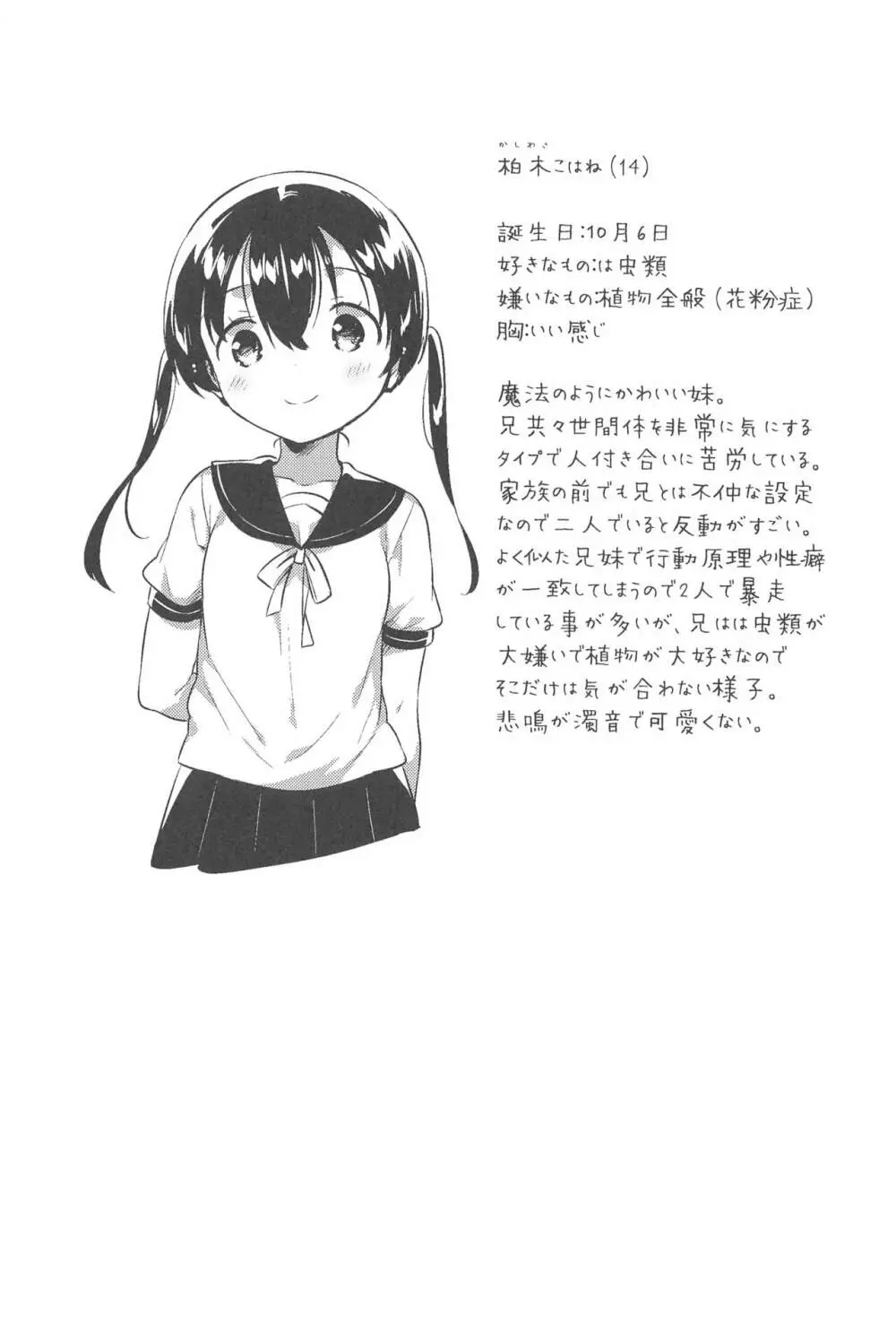 妹とセックスするなんてきもちわるい - page24