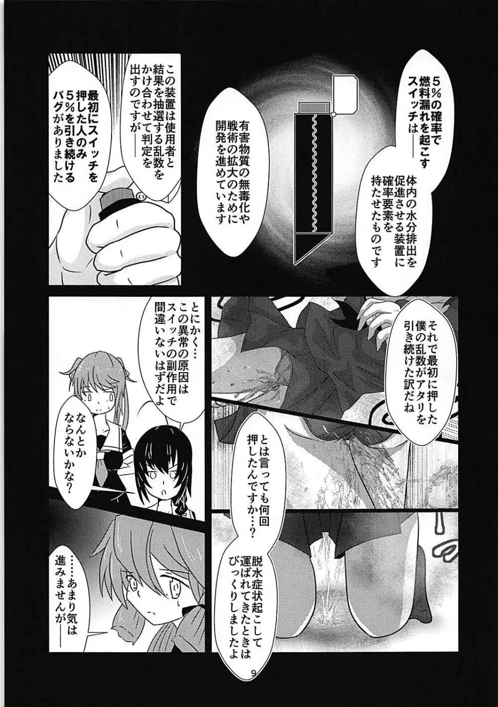 5%の確率で燃料漏れを起こす時雨 - page8