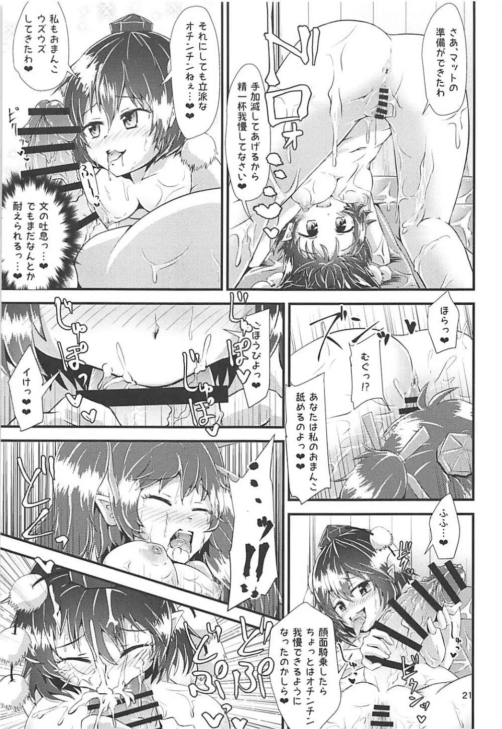 幻想郷エロ能力化異変 ～神と神～ - page20