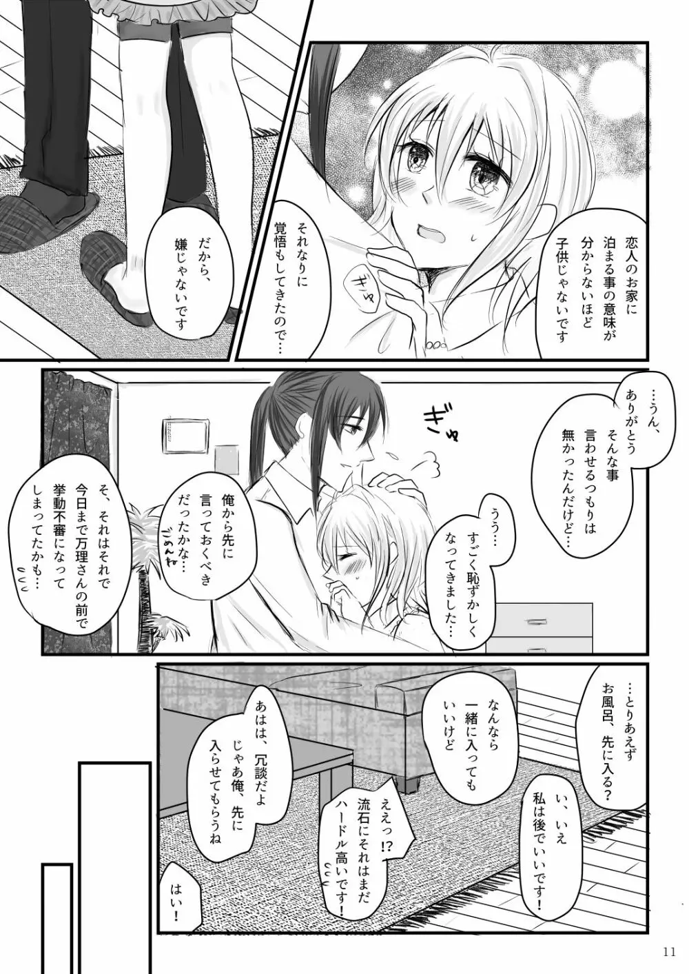 初めてのお泊り - page10