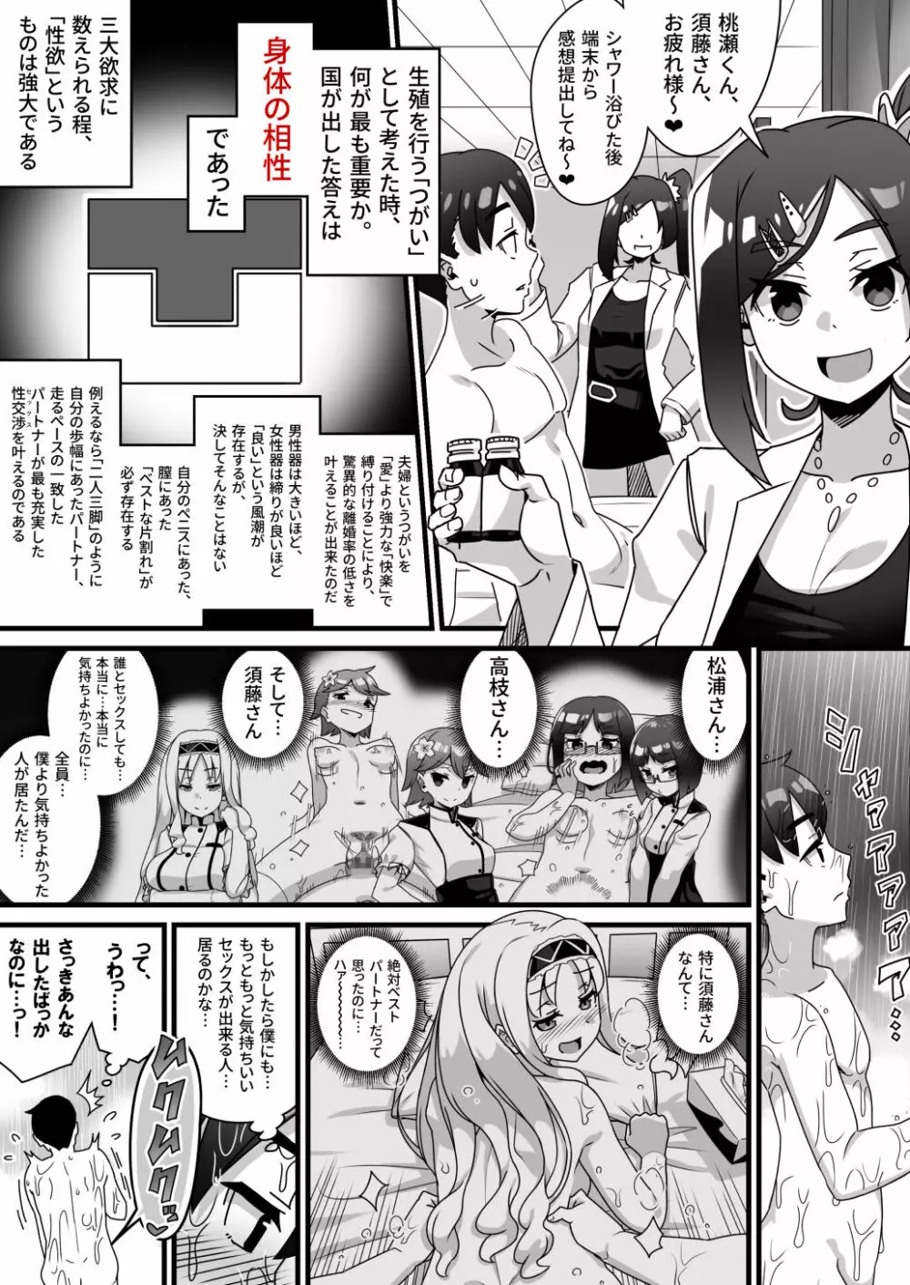 性教育が強化された未来のハナシ - page4