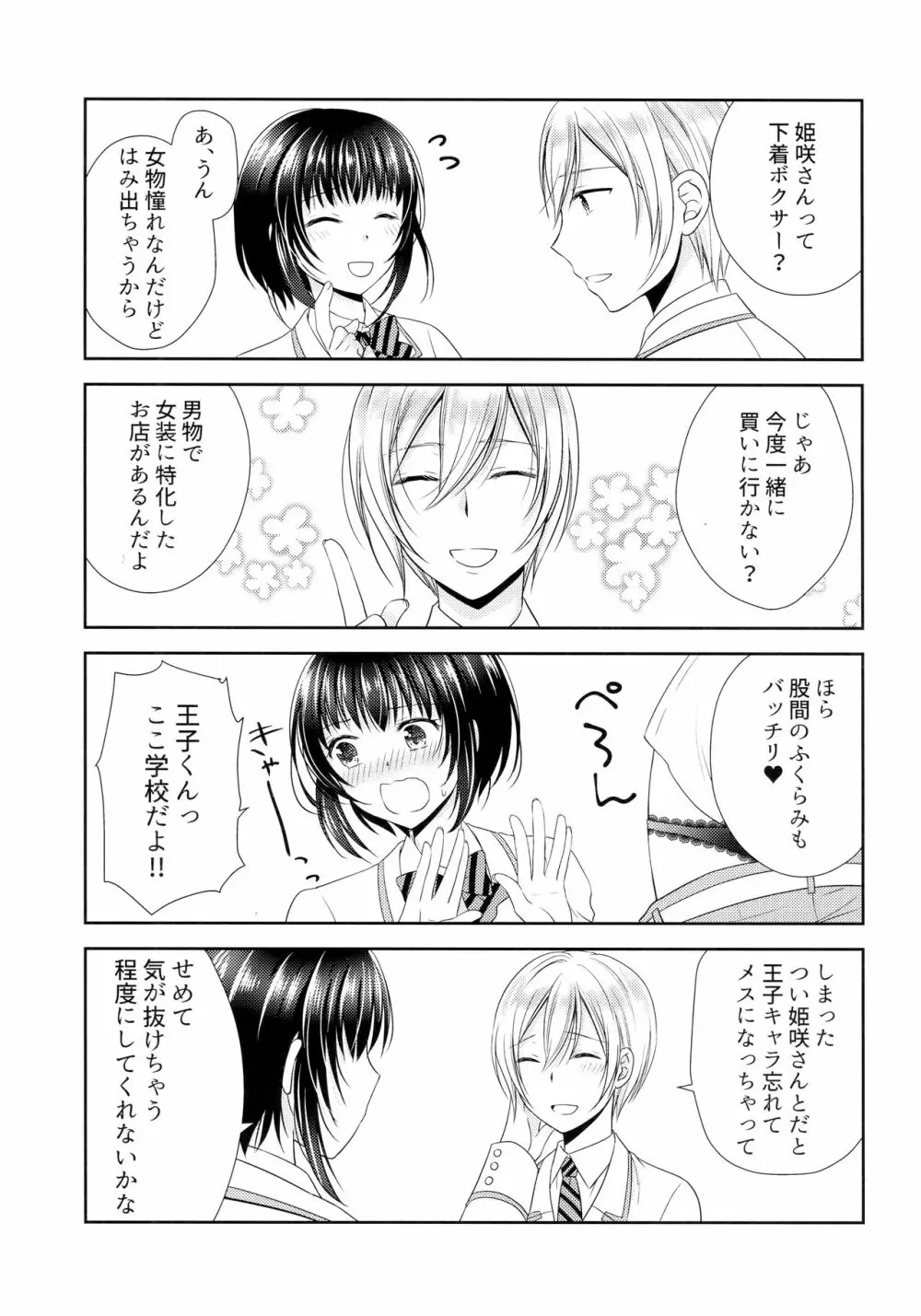 学園の王子様にメス調教することを強いられています! - page18