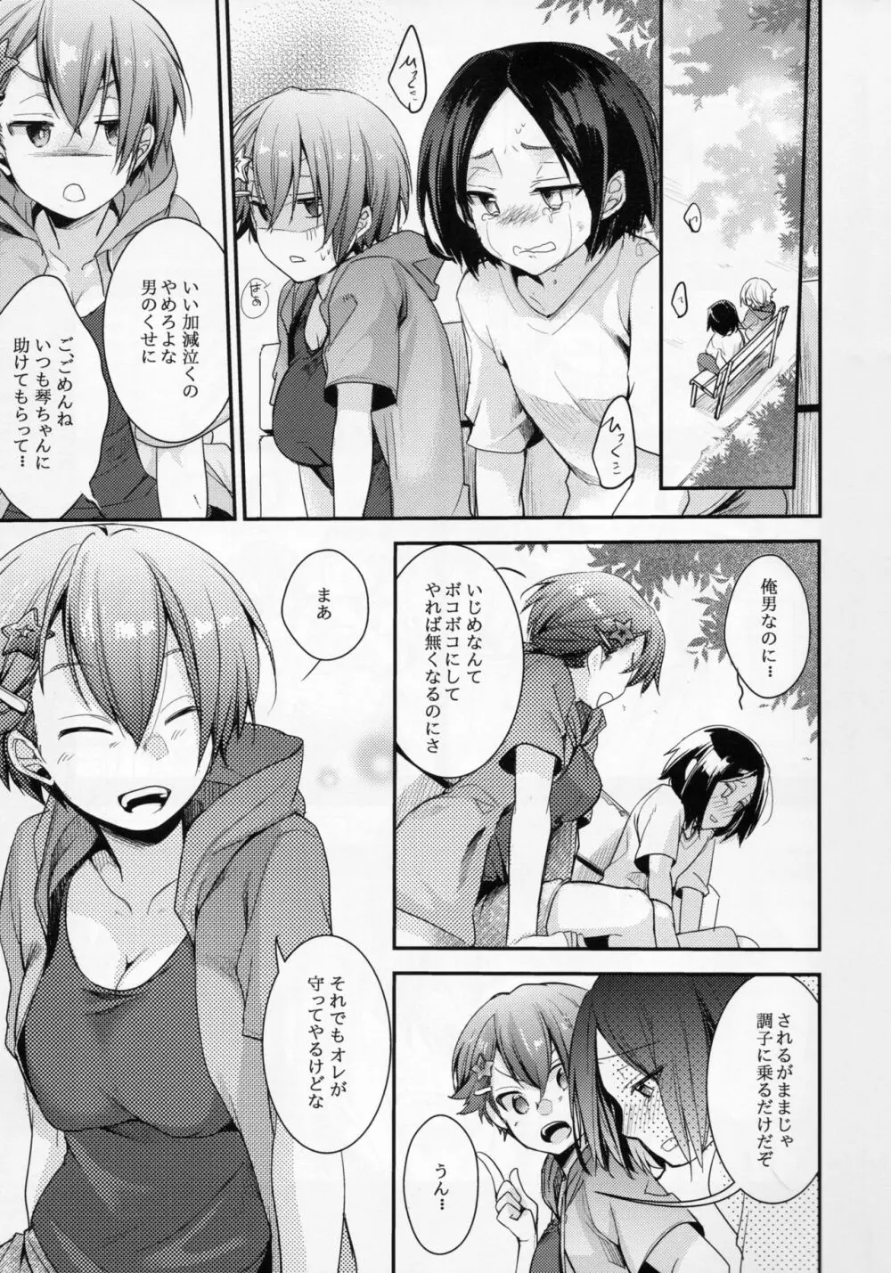 俺っ娘敗北～俺、女の子だったんだ～ - page2