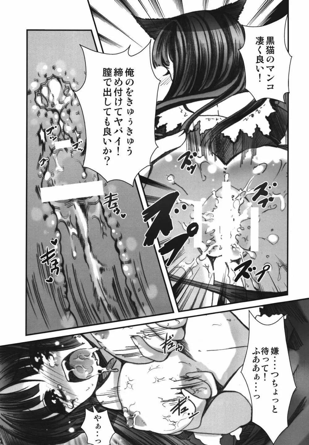 俺の黒猫がこんなに汚されるわけがない - page28