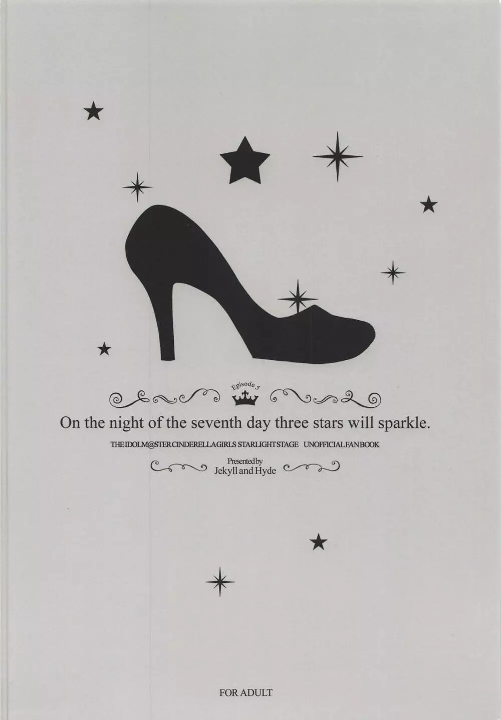 On the night of the seventh day three stars will sparkle. - page22