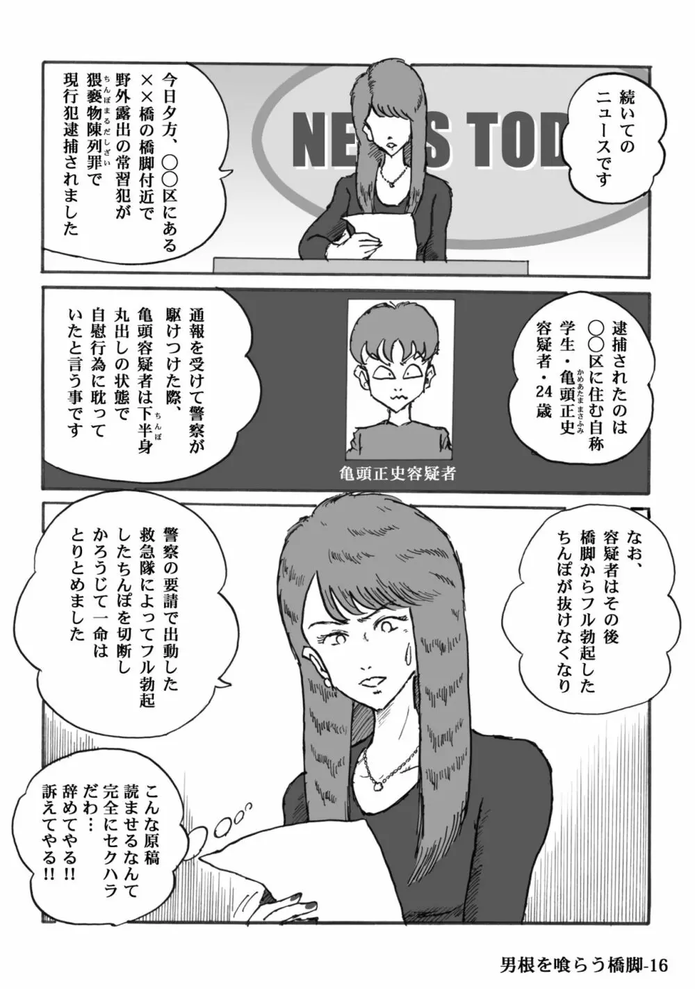 男根を喰らう橋脚 - page16