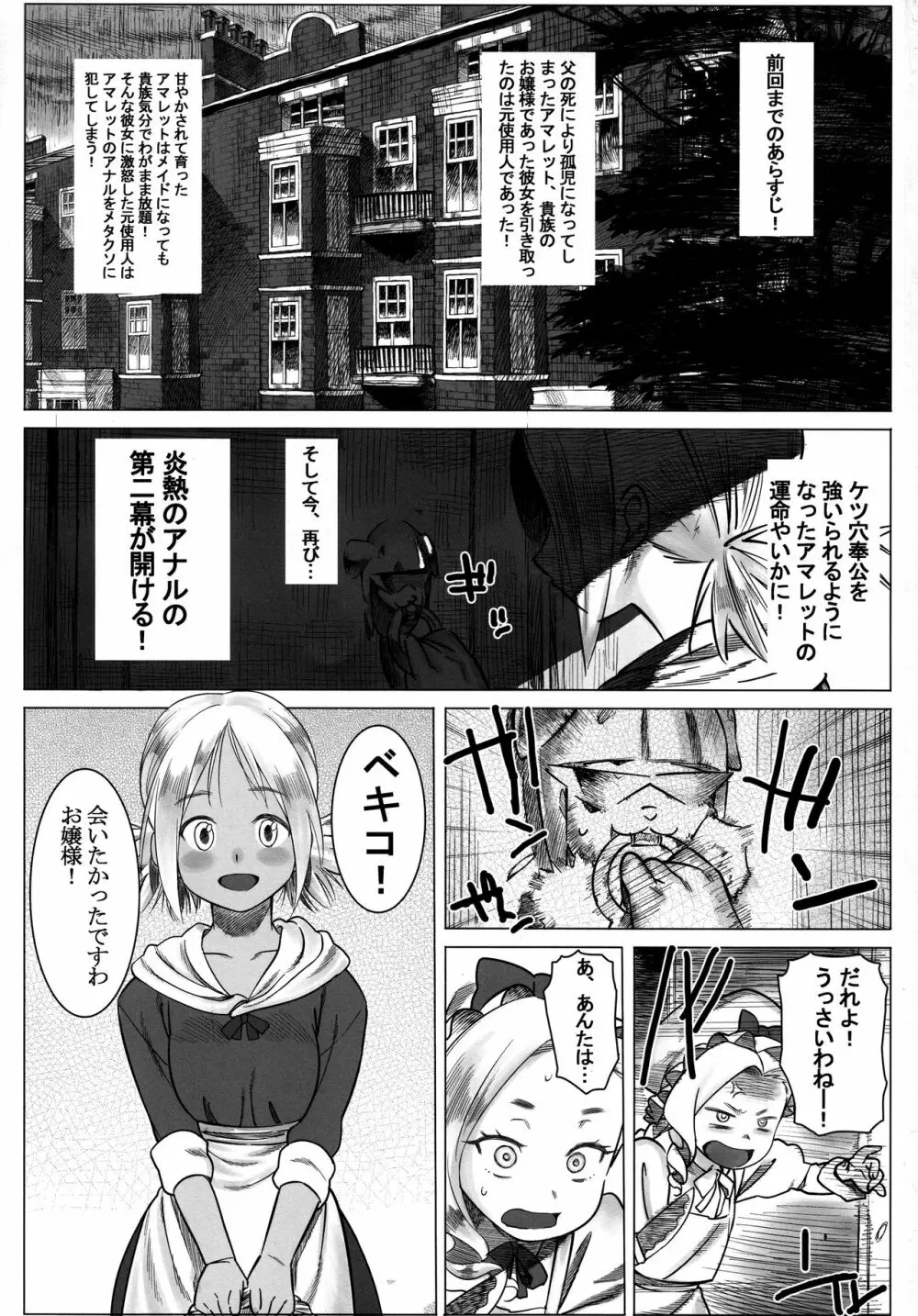 女中令嬢 アマレット 第二幕 方舟 - page3