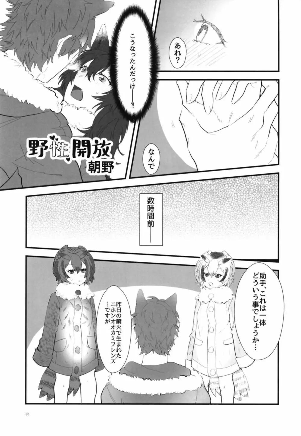 イイ顔いただきっ！えっちなタイリクオオカミ合同 - page85