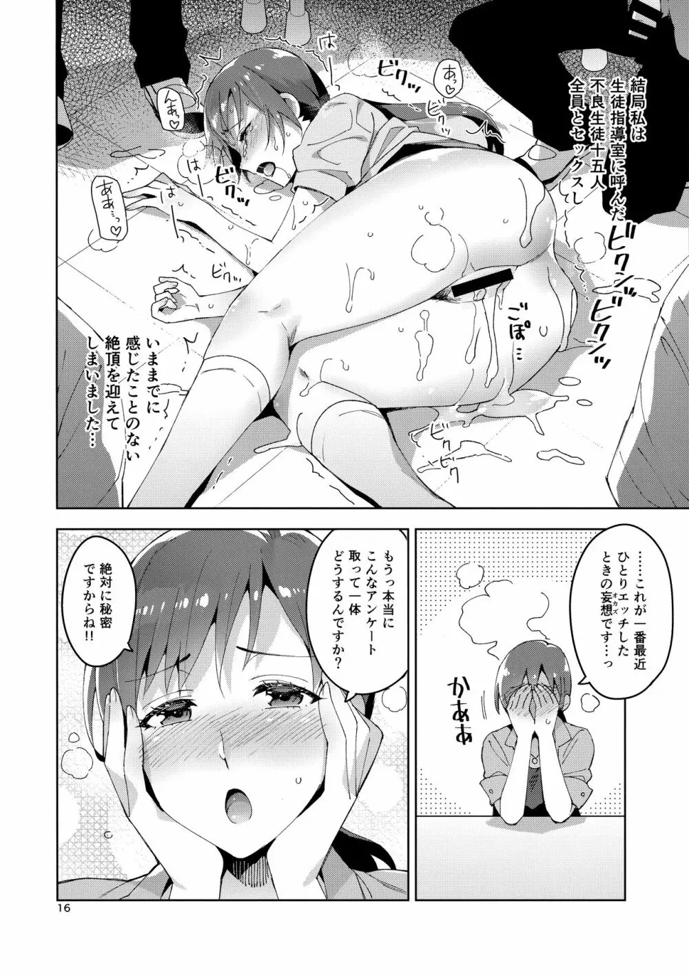 Cinderella, 妄想アイドル報告 - page15