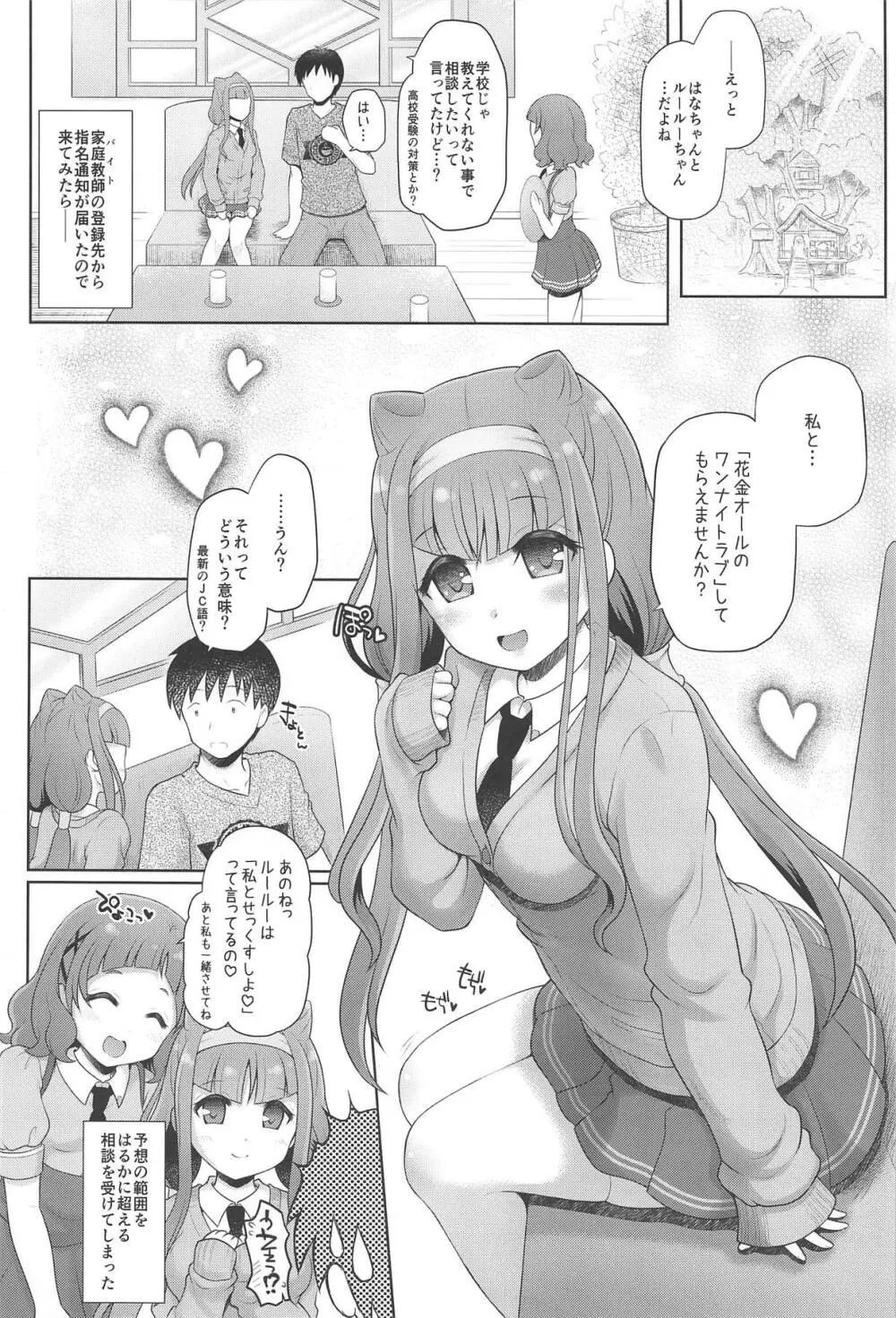 はなとルールーのヒミツの体験 - page3