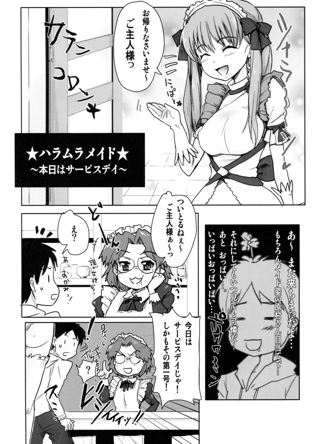 ハラムラメイド～本日はサービスデイ～ - page3