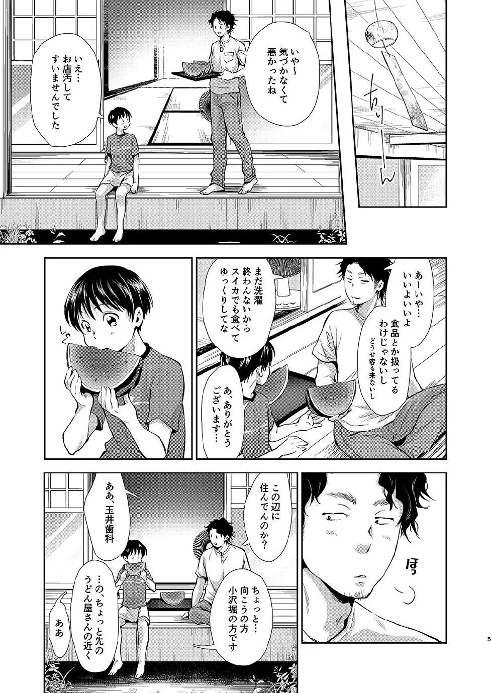 ながい夏休み - page4