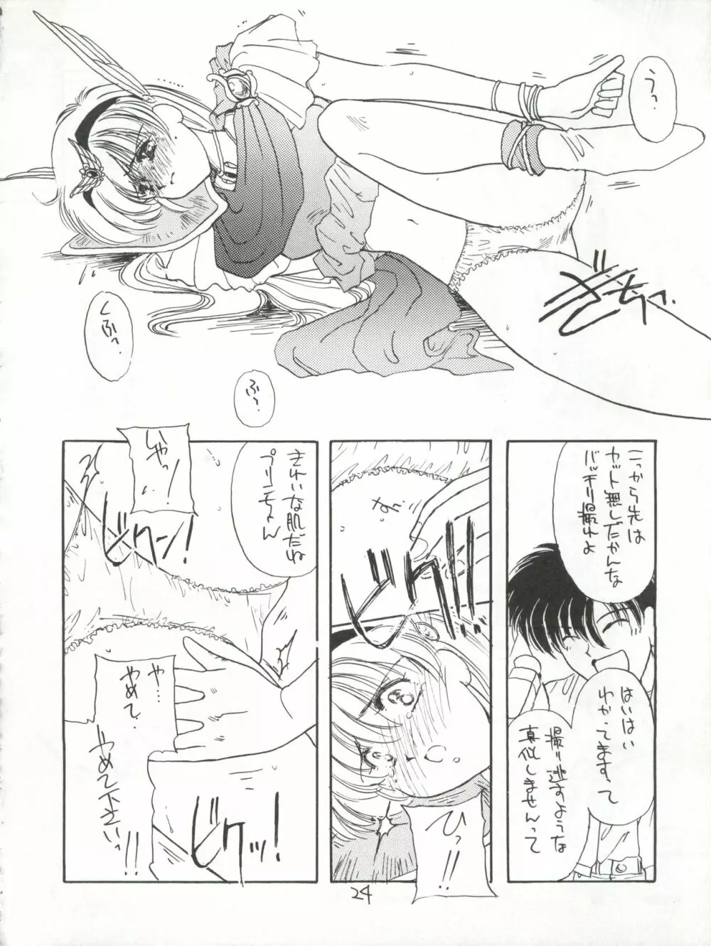 花束を抱えて君へ捧げよう - page24