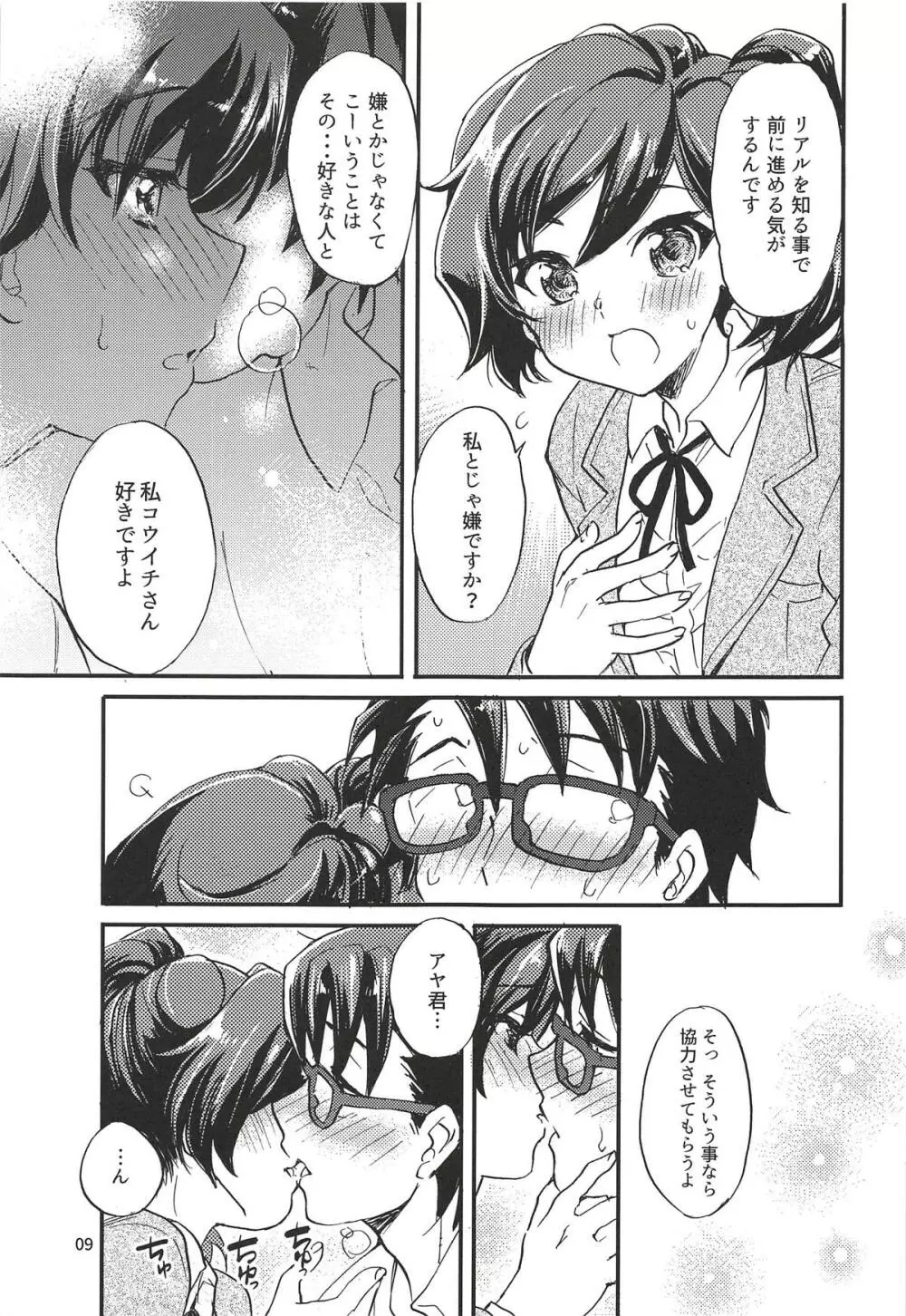 「アヤメこんてぃにゅ～」 - page8