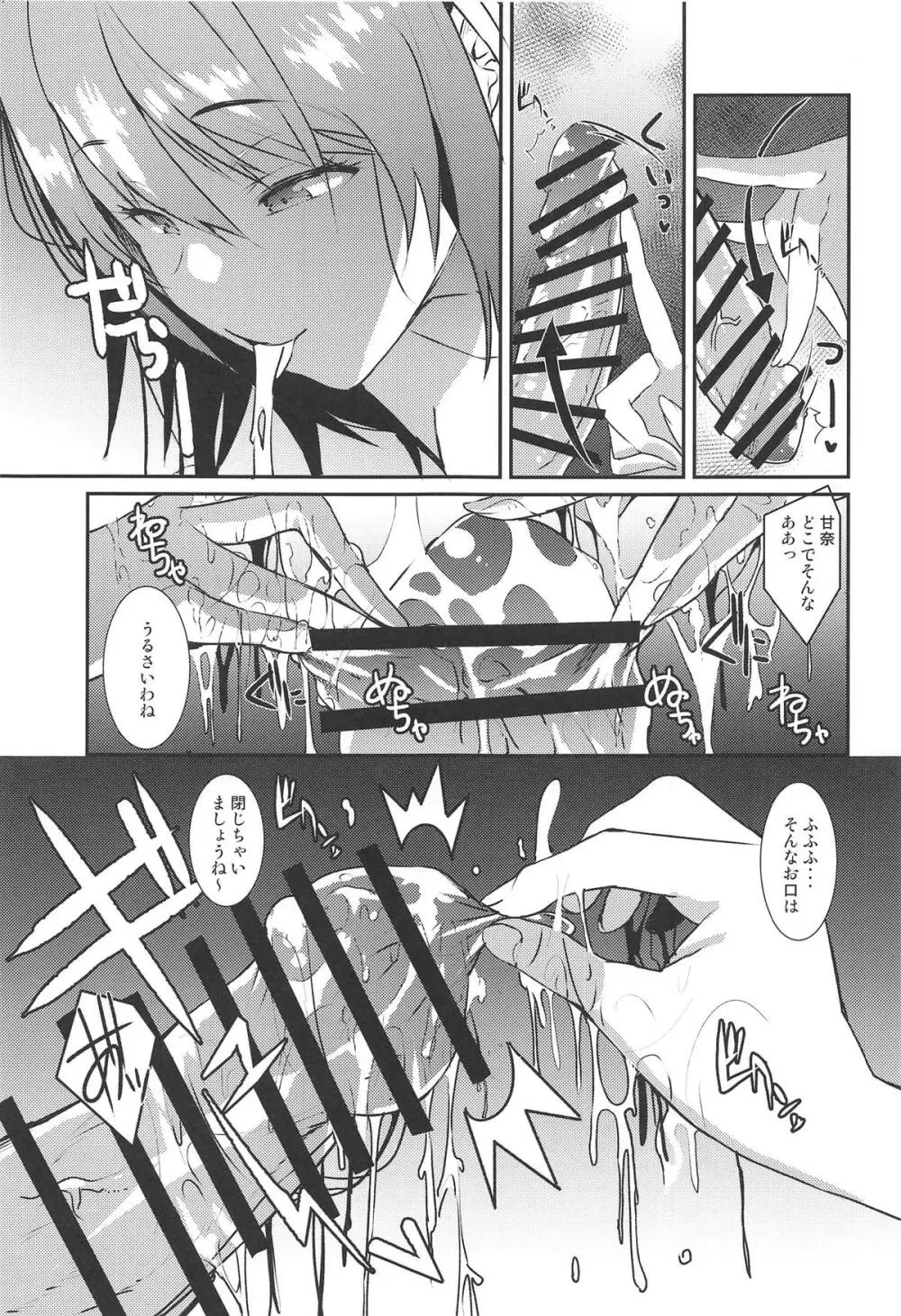 大崎甘奈に責められHされる本。 - page8