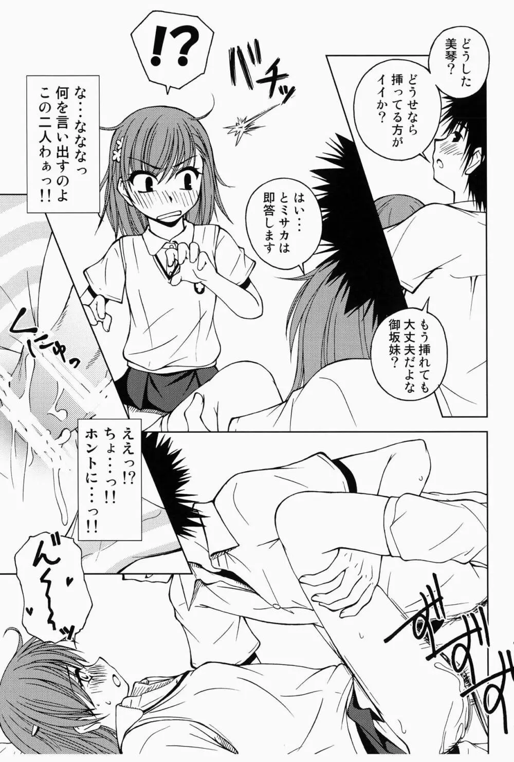 当麻とミサカと超電磁砲 - page12