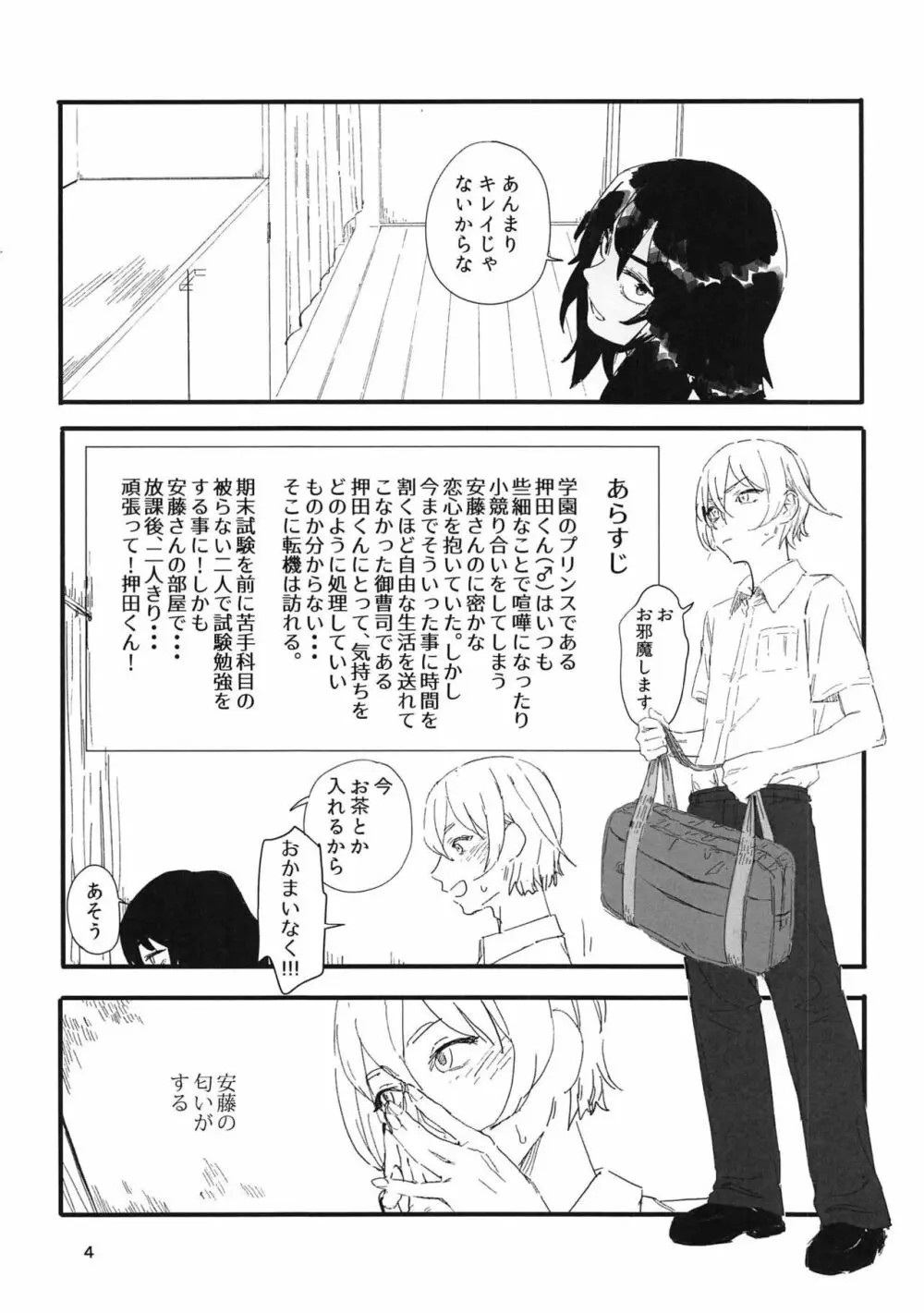 押田くんの白いの - page3