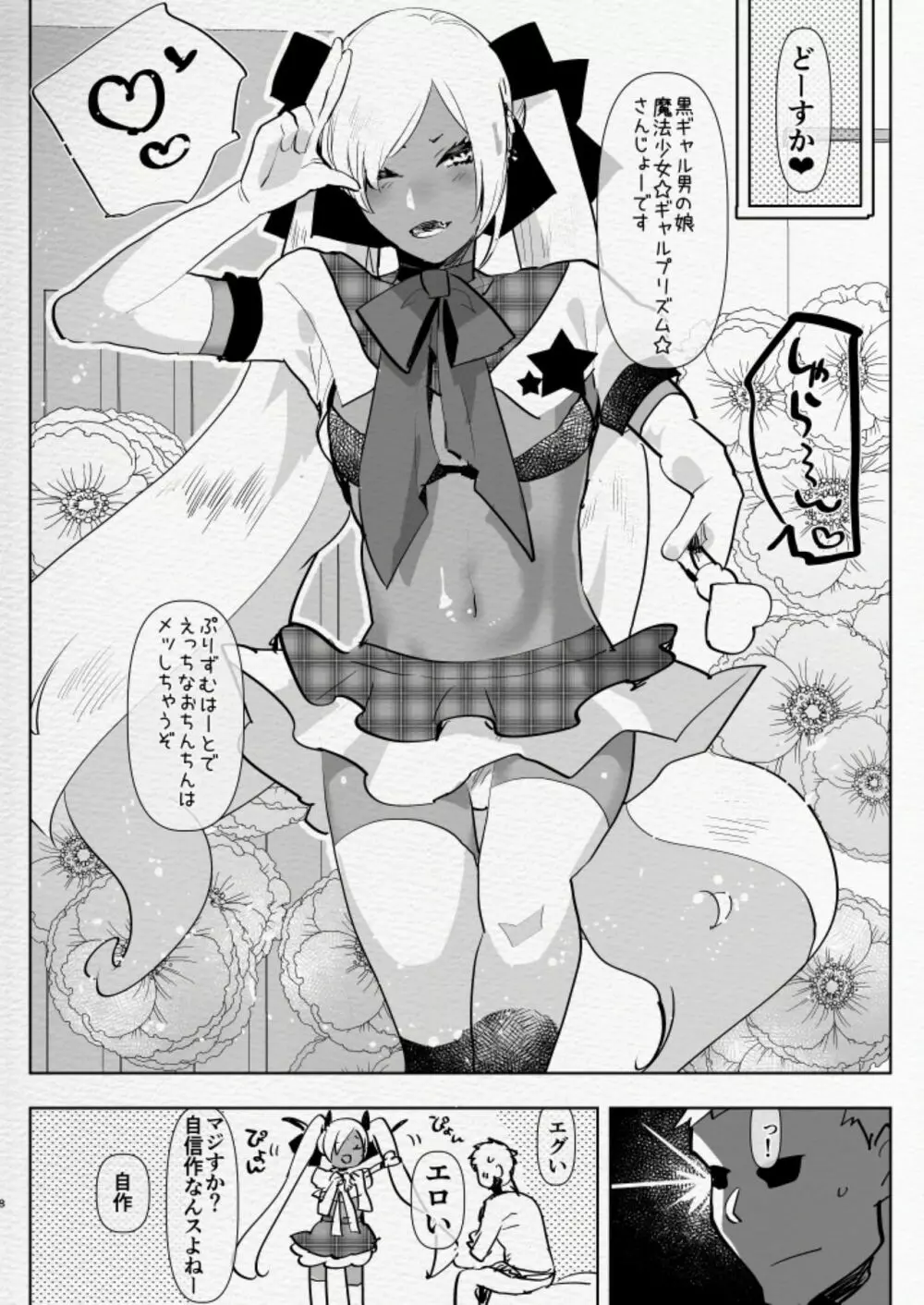 黒ギャル後輩男の娘デリヘル～逆アナルコース - page8