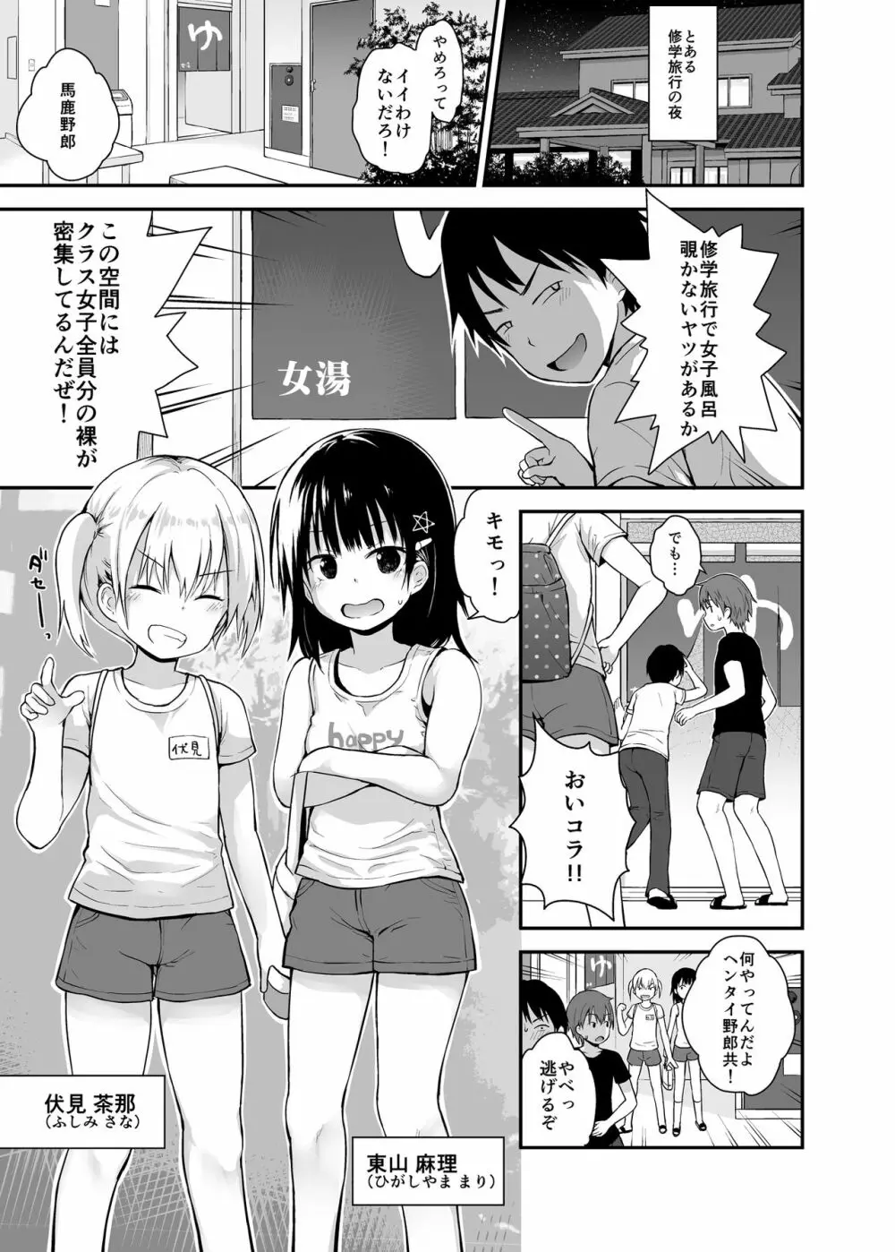 ゆーわく少女とえっちな修学旅行 - page2