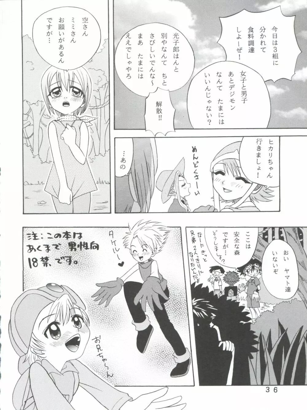 八神サン家ノ、家庭ノ事情。 - page36