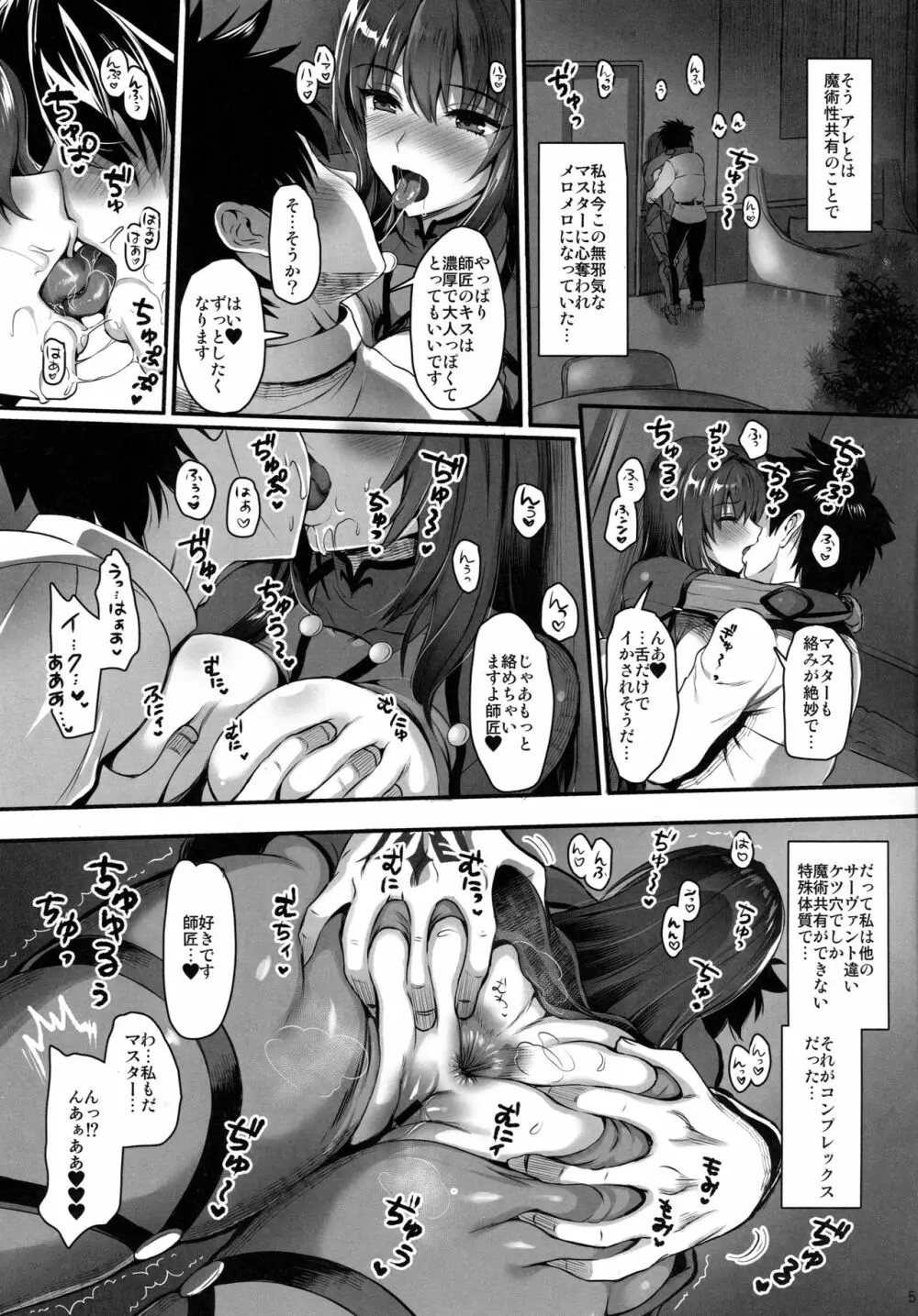 魔術純肛 スカサハ アナル性交 - page4