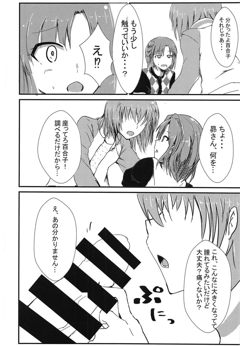 昴と百合子がその場のノリでふたなりHする話 - page7