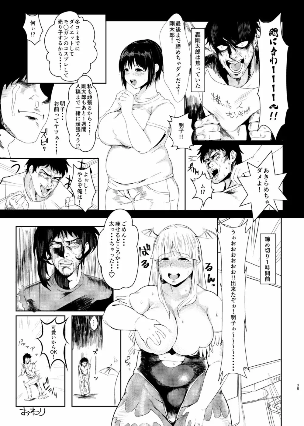 ダイエットはおやつのあとで - page34