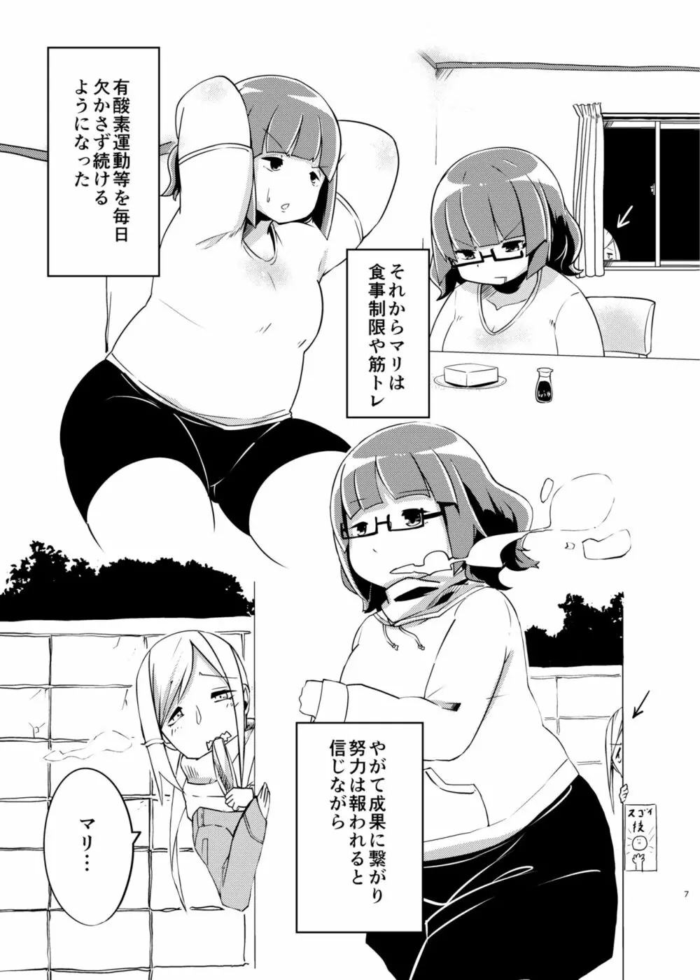 ダイエットはおやつのあとで - page6