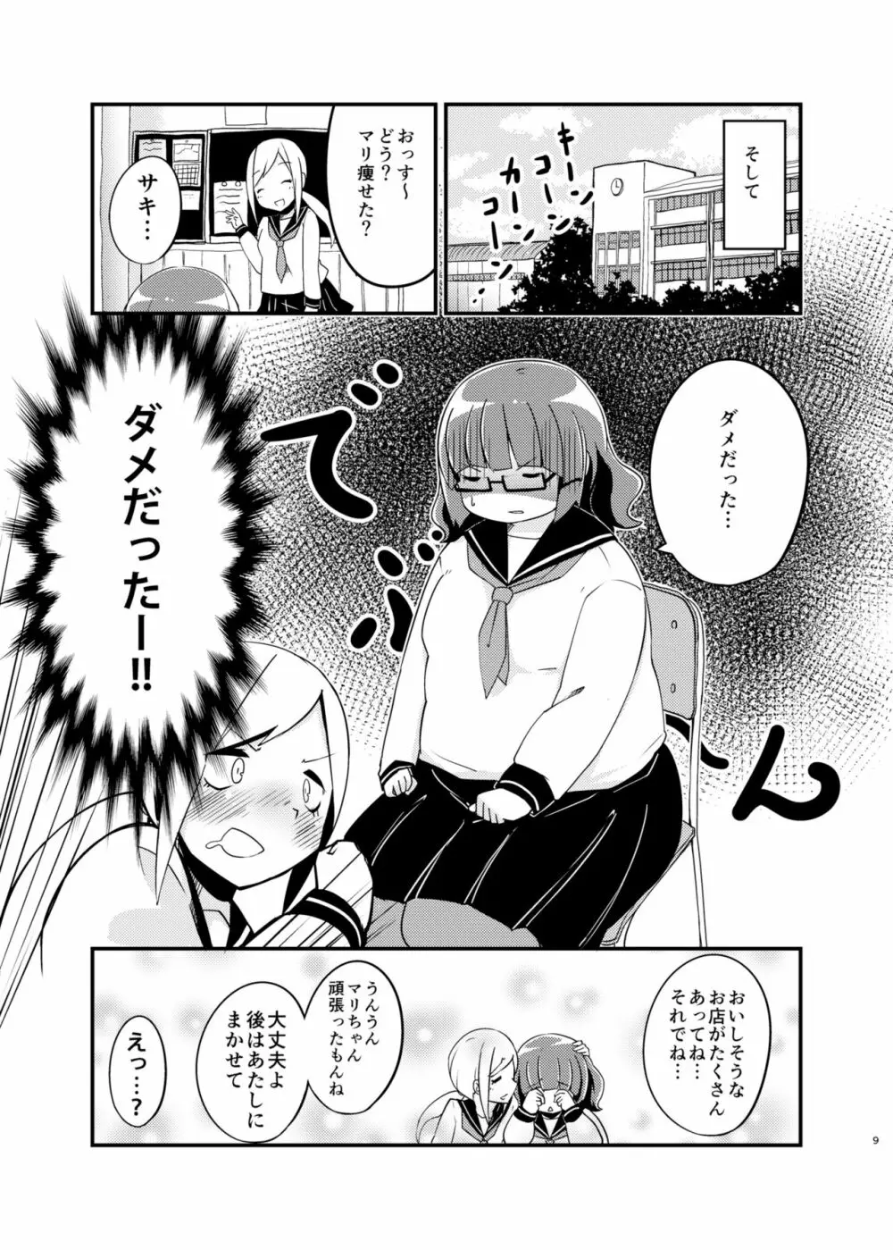 ダイエットはおやつのあとで - page8