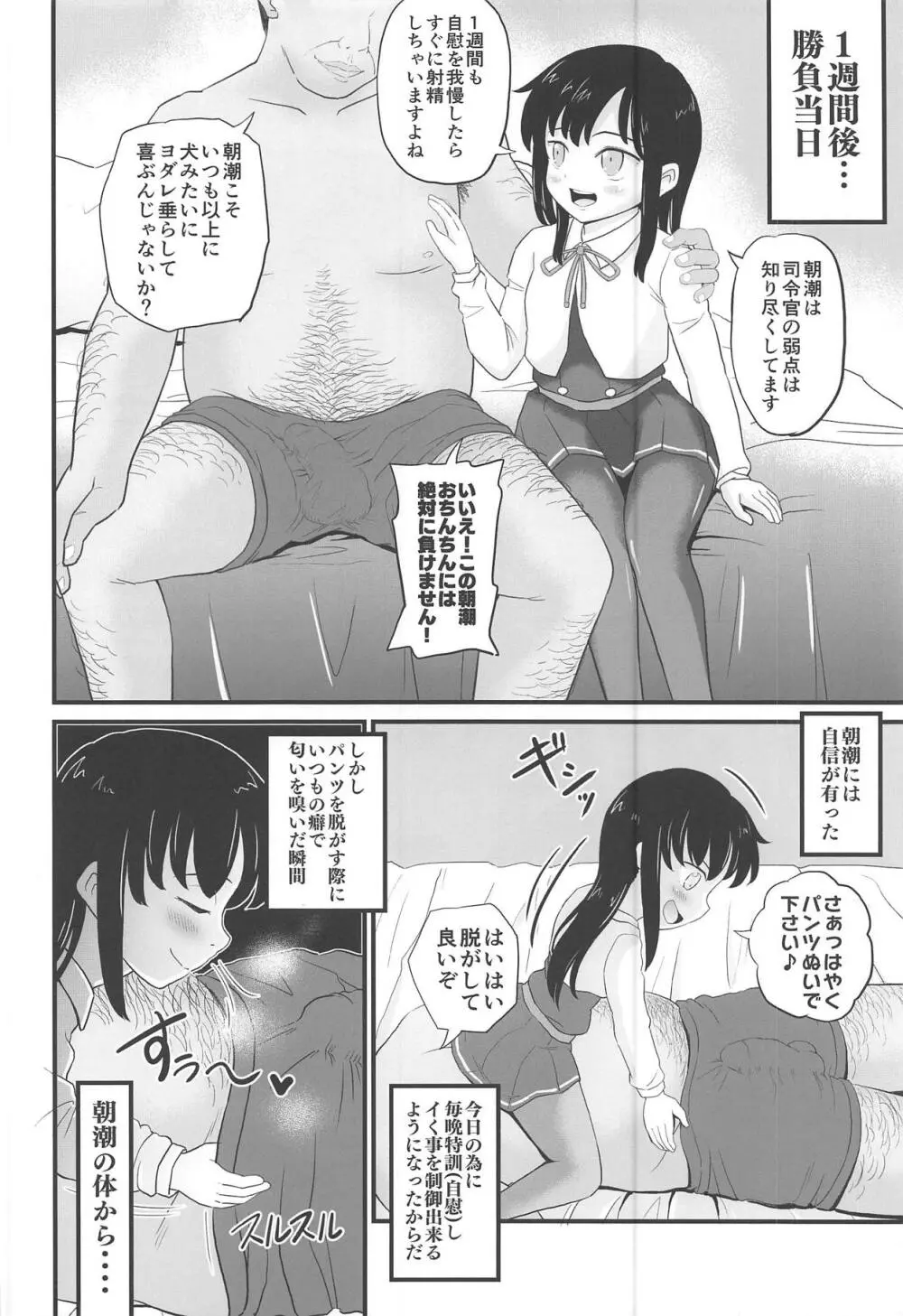 絶対に負けない朝潮ちゃん - page5