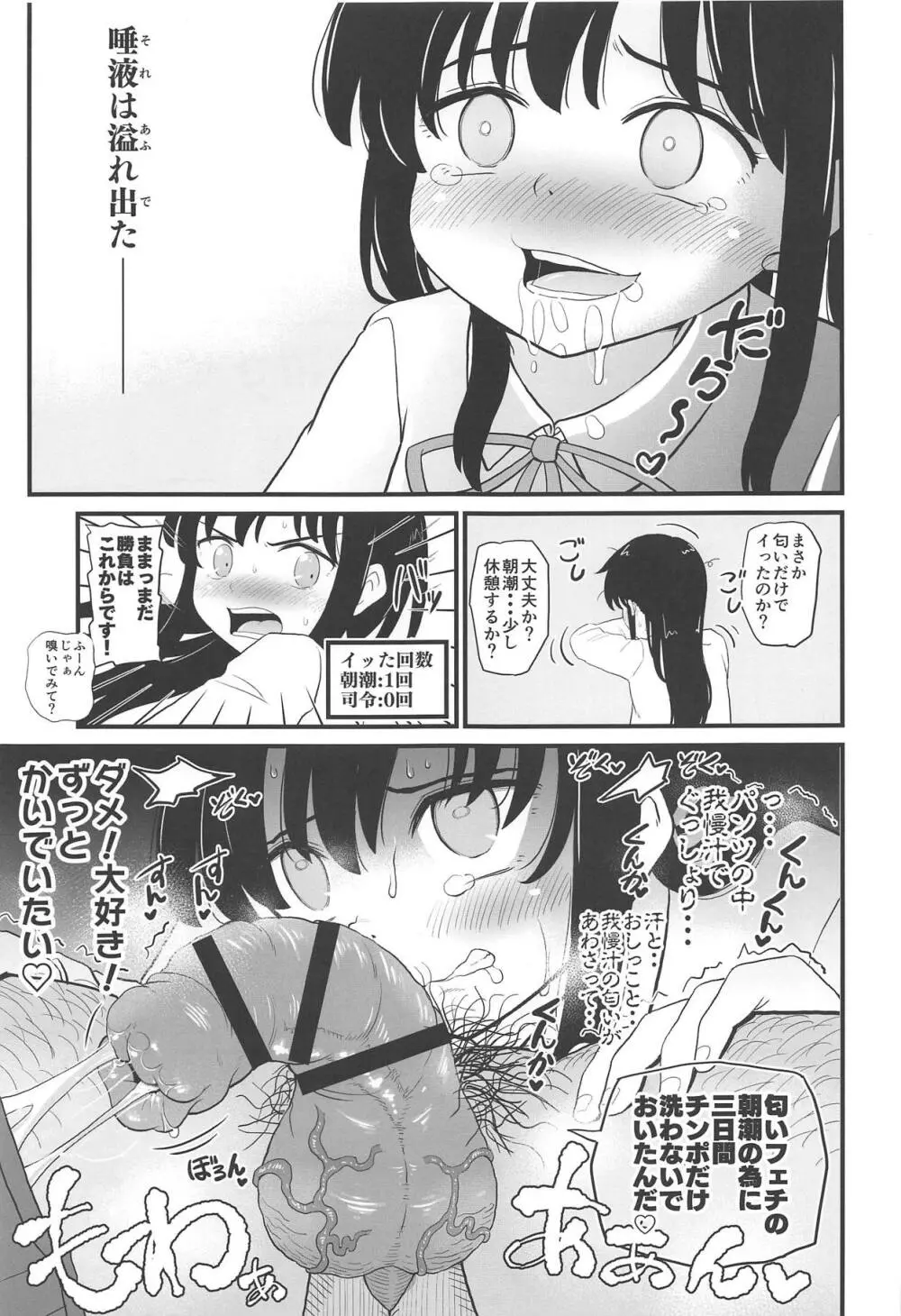 絶対に負けない朝潮ちゃん - page6