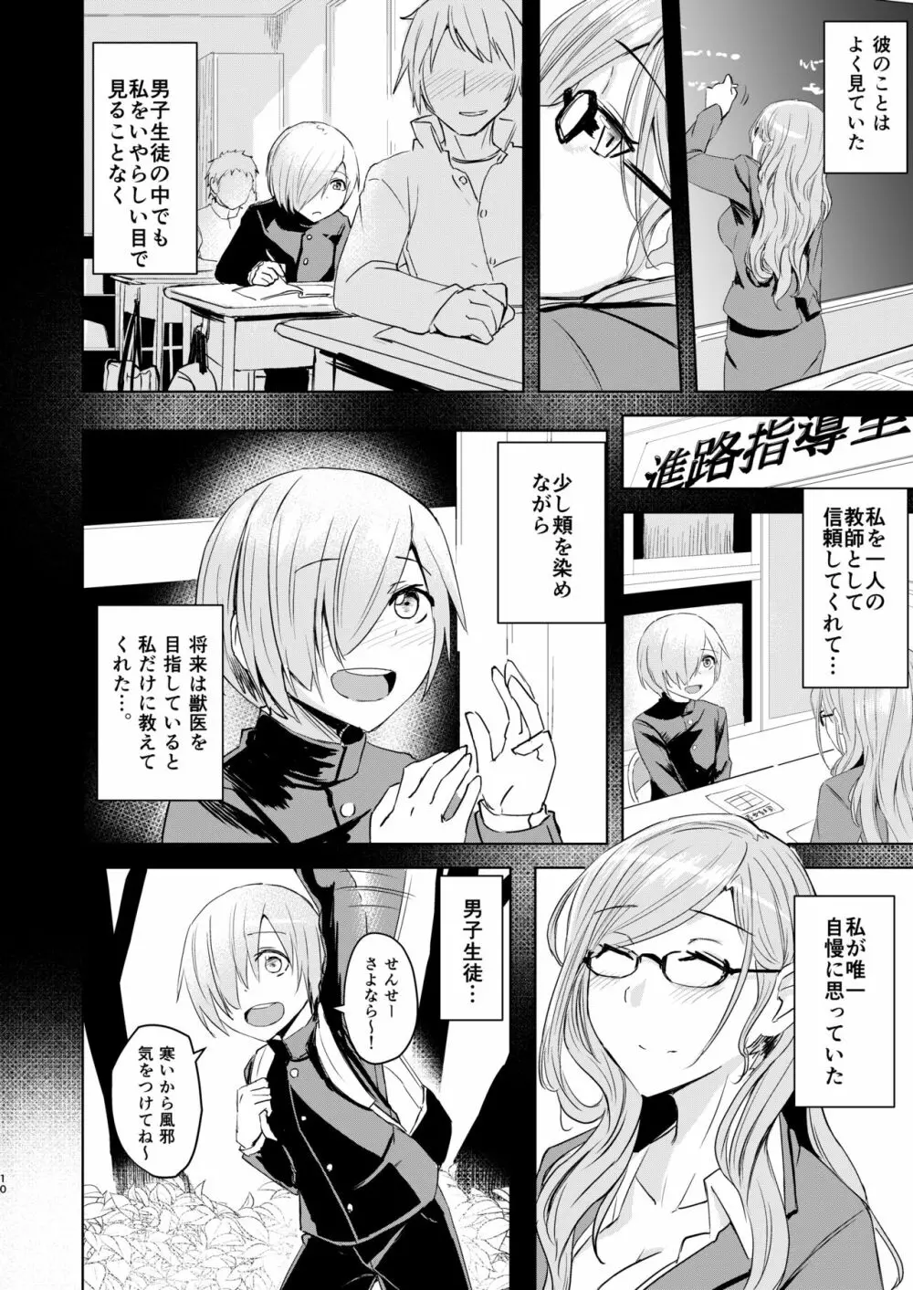 センセイがこんなことしてたなんて… - page10