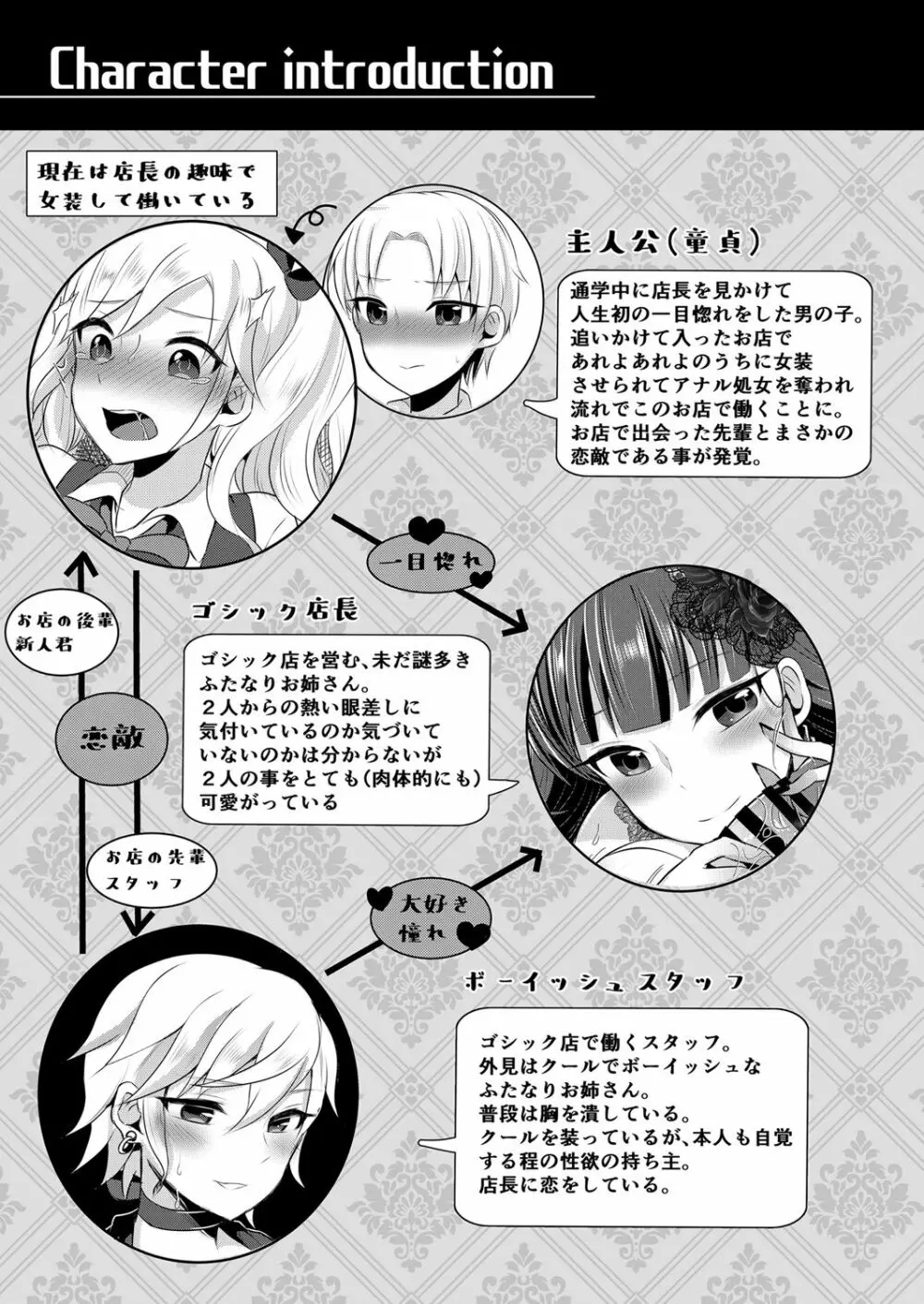 僕が一目惚れしたゴシックお姉さんはふたなりだった件 3 - page4