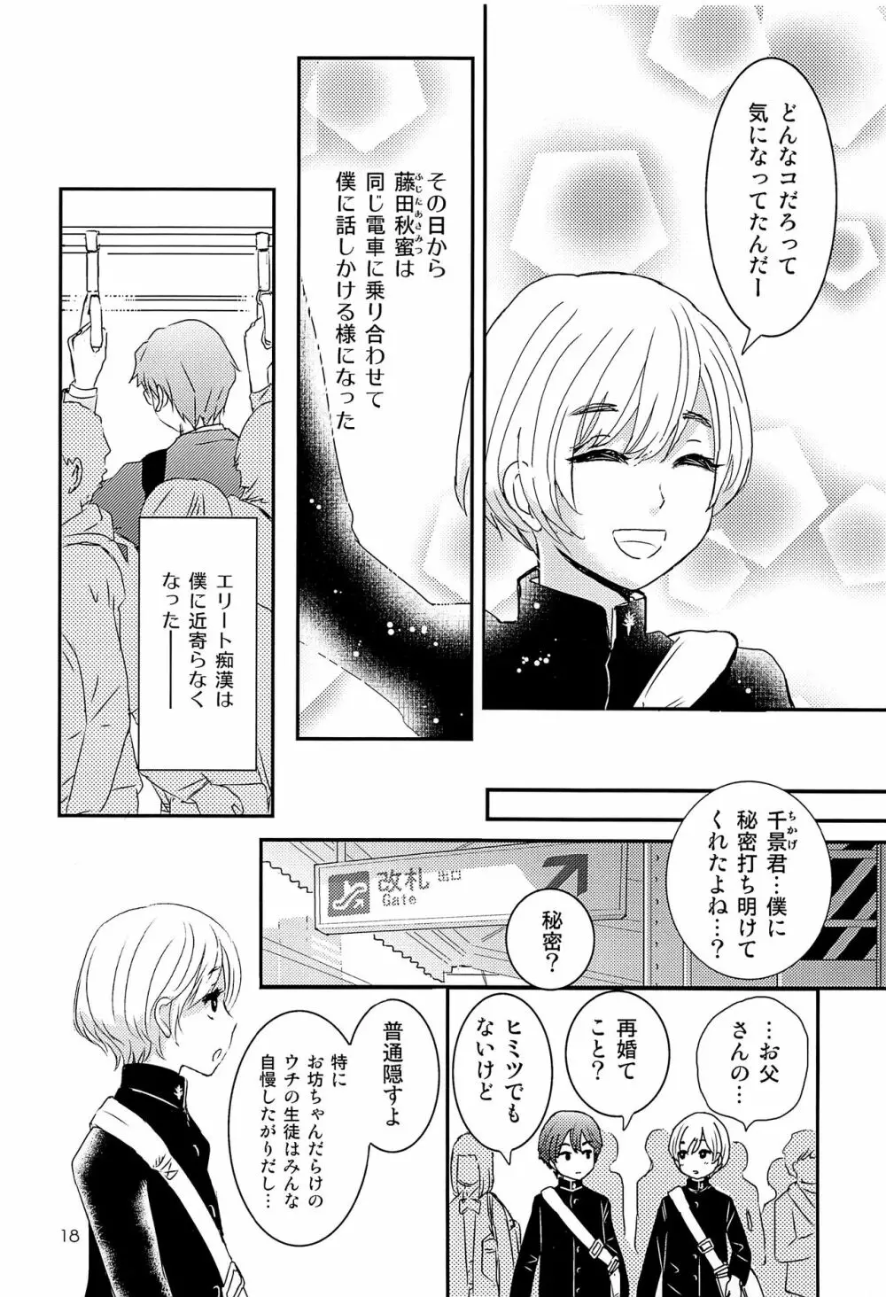 エリート痴漢と反抗できない期少年 - page17