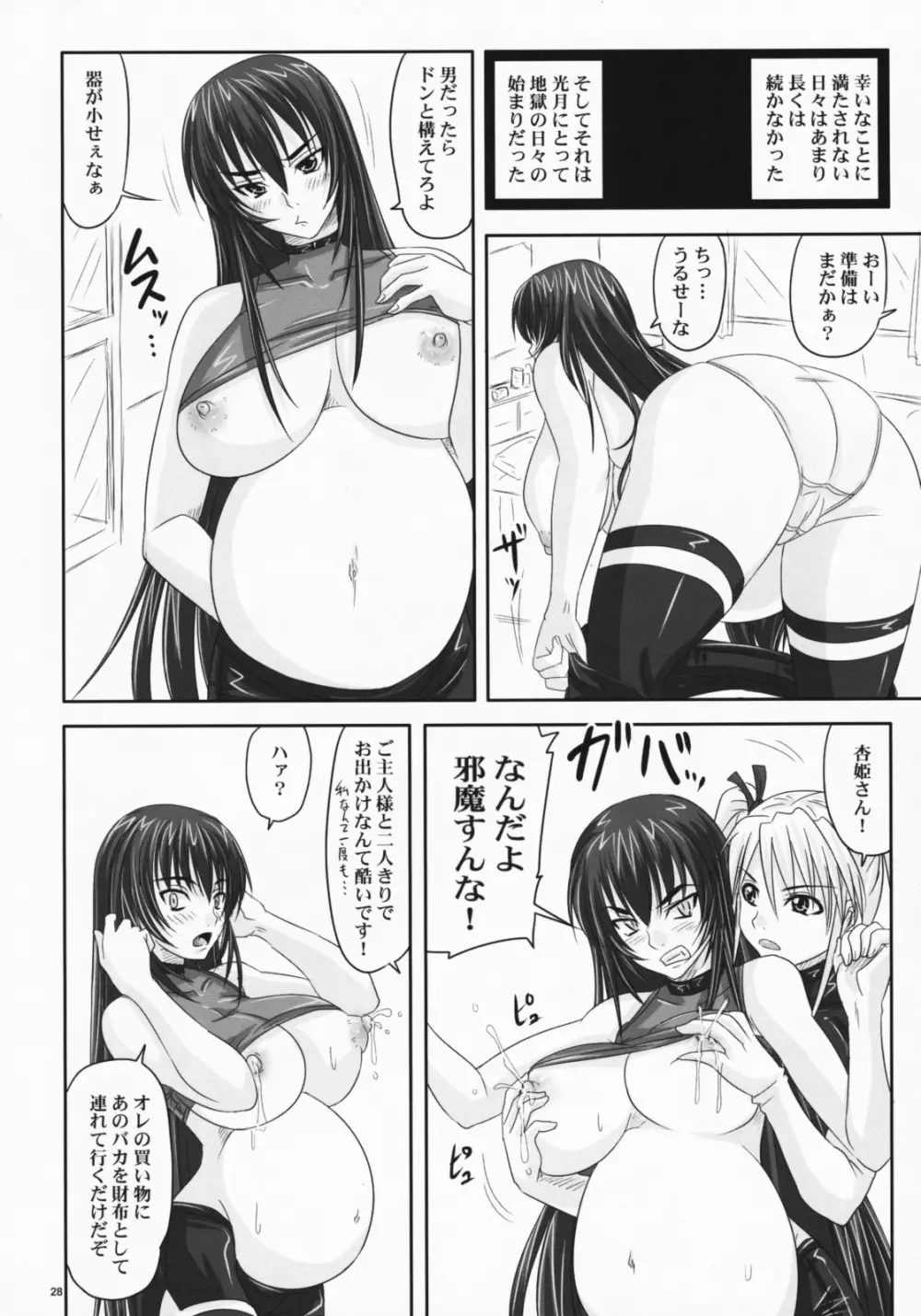 ドSな姫は汚される 辱ノ雌 犬になった凶姫 - page27