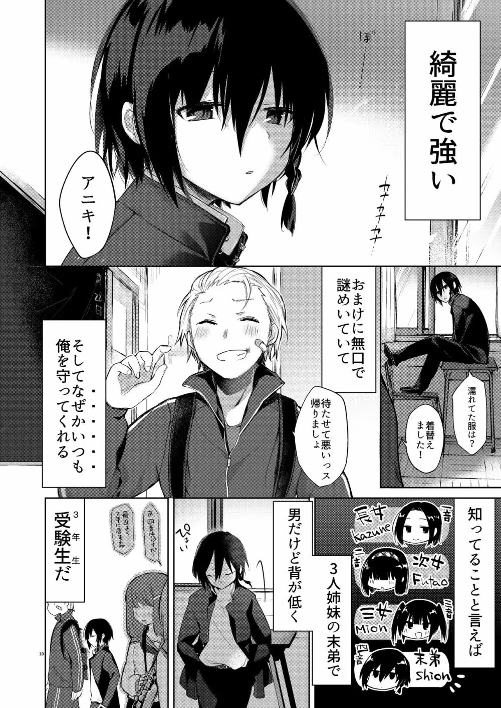 浴衣とレイプとアニキと俺と。 ―完全版― - page9