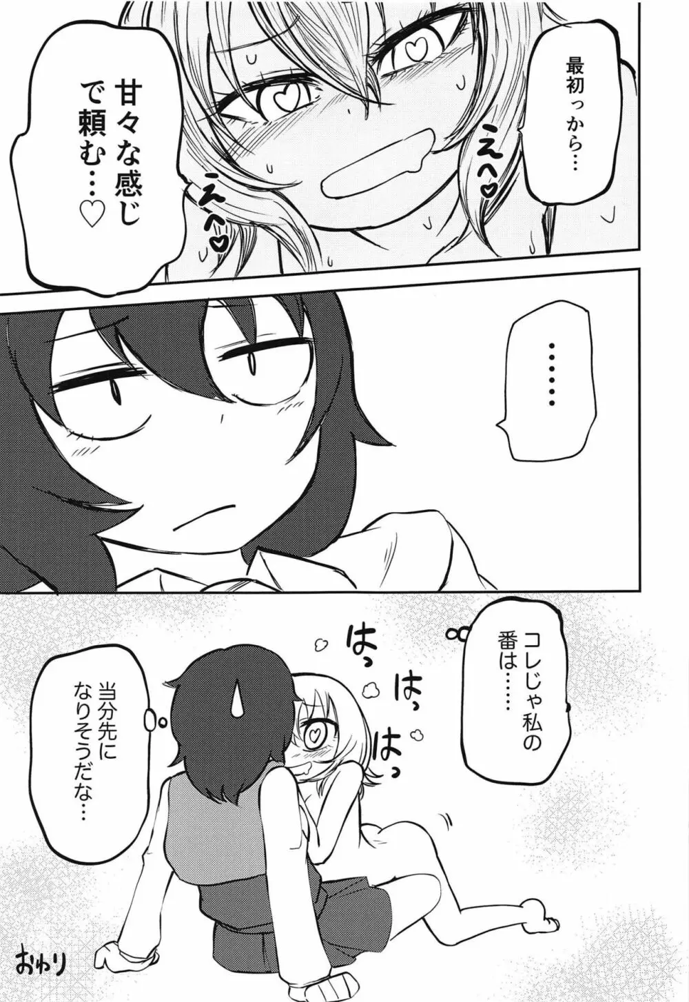 押田の調教ごっこ - page18