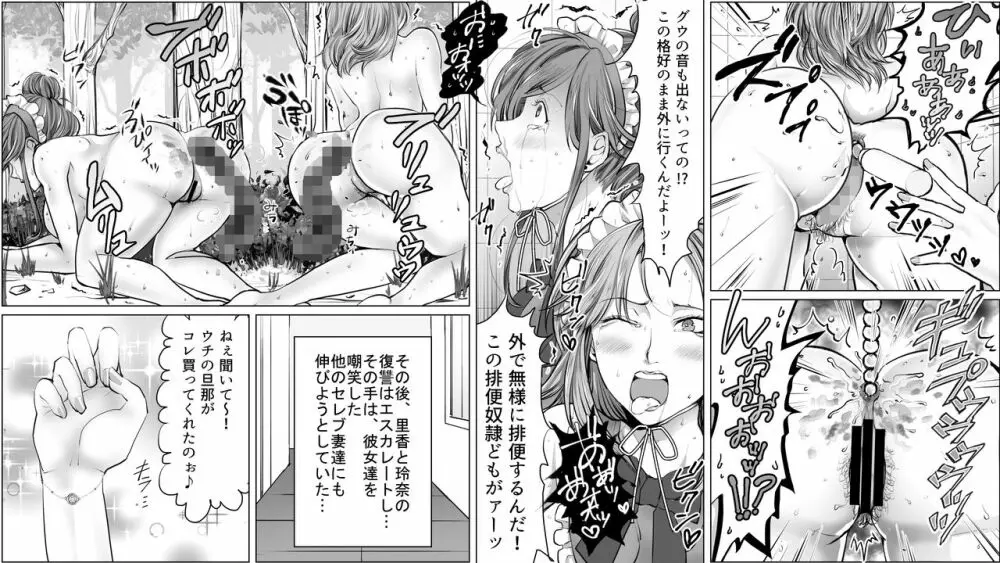 凄惨無残!セレブ人妻浣腸制裁2 - page14