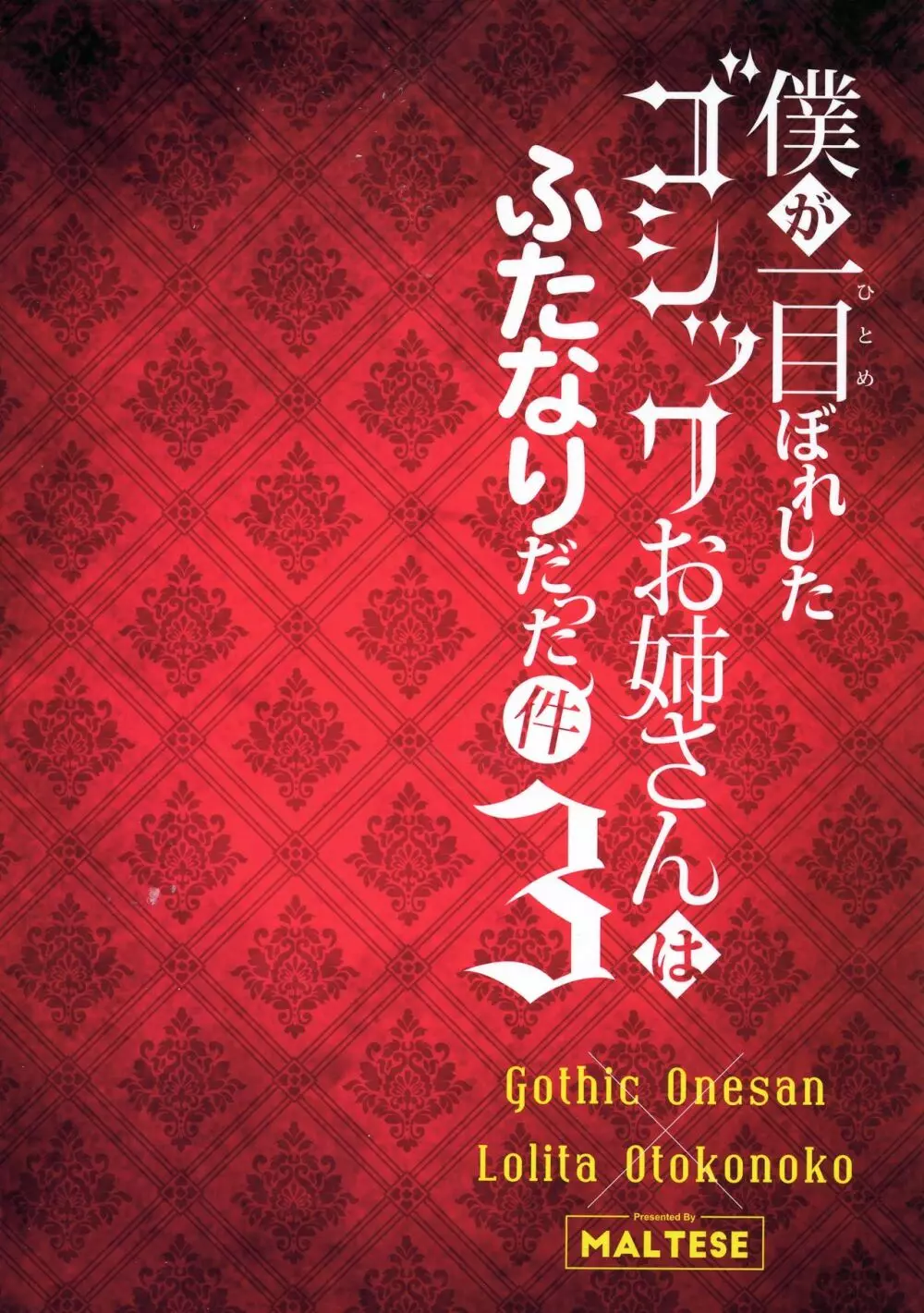 僕が一目惚れしたゴシックお姉さんはふたなりだった件 3 - page2